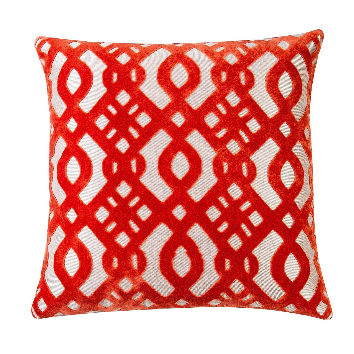 Palmbeach Orange & White Cushion