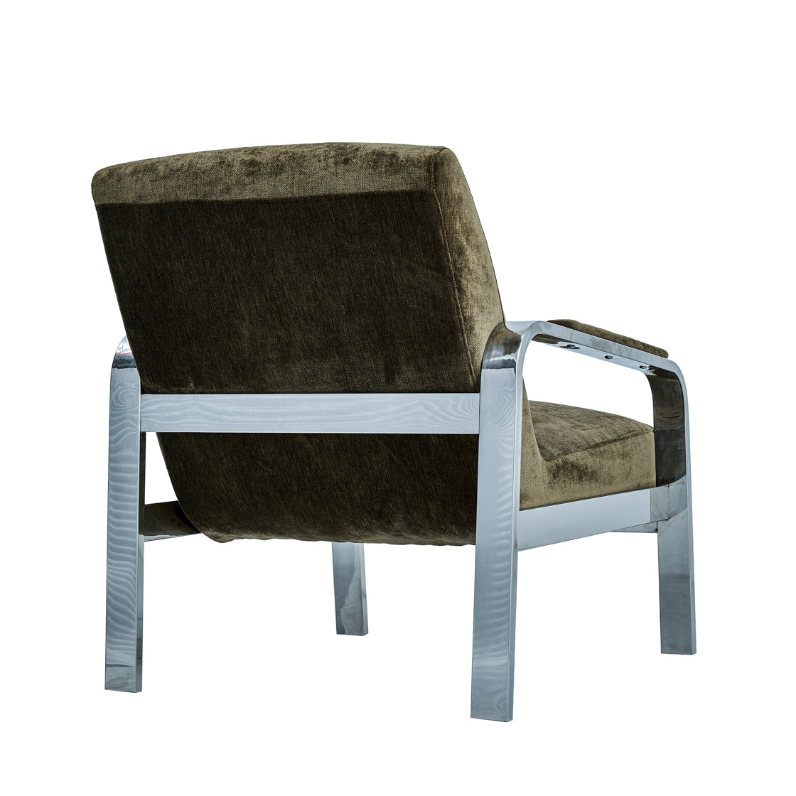 Zephy Khaki Chair back angle