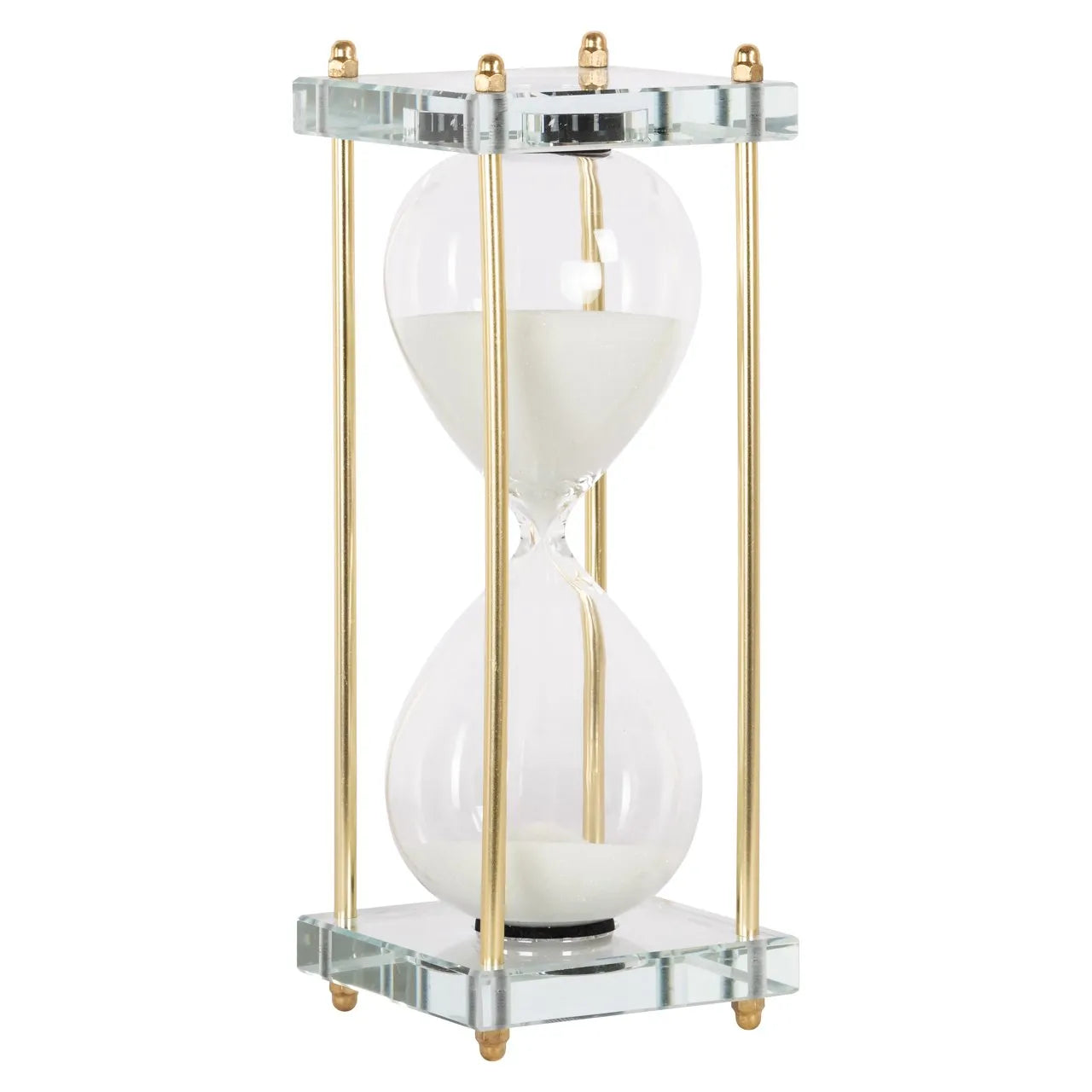 Richmond Interiors Gigi Gold Hourglass Ornament