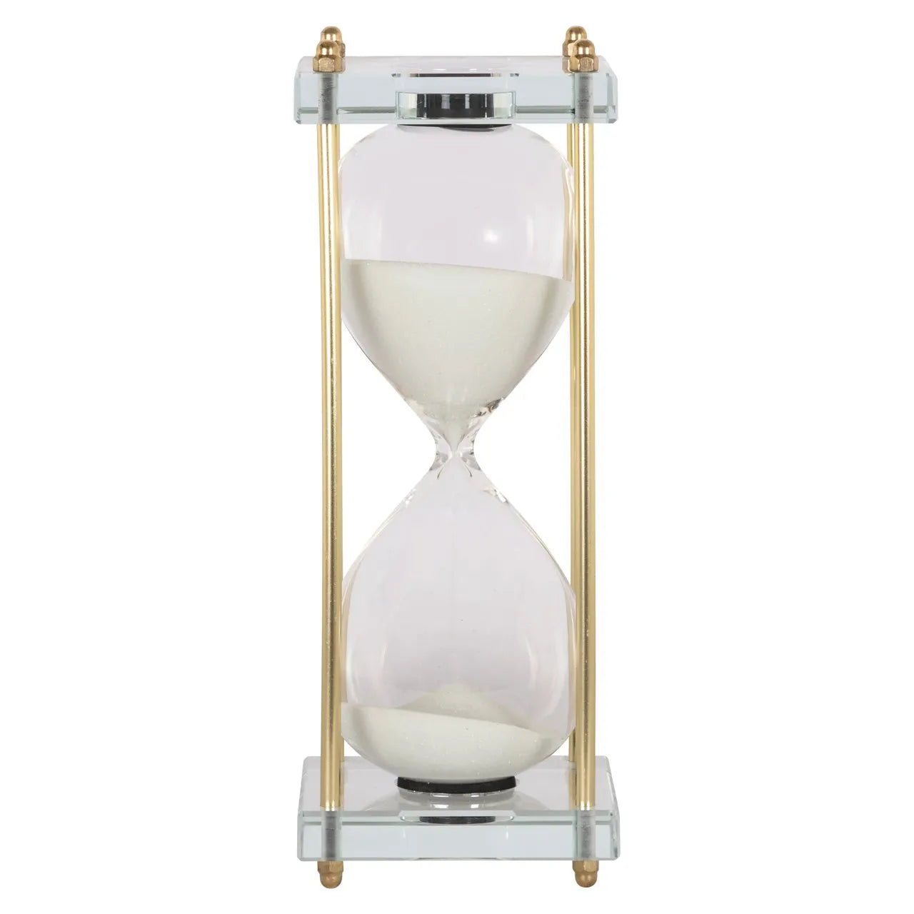 Richmond Interiors Gigi Gold Hourglass Ornament