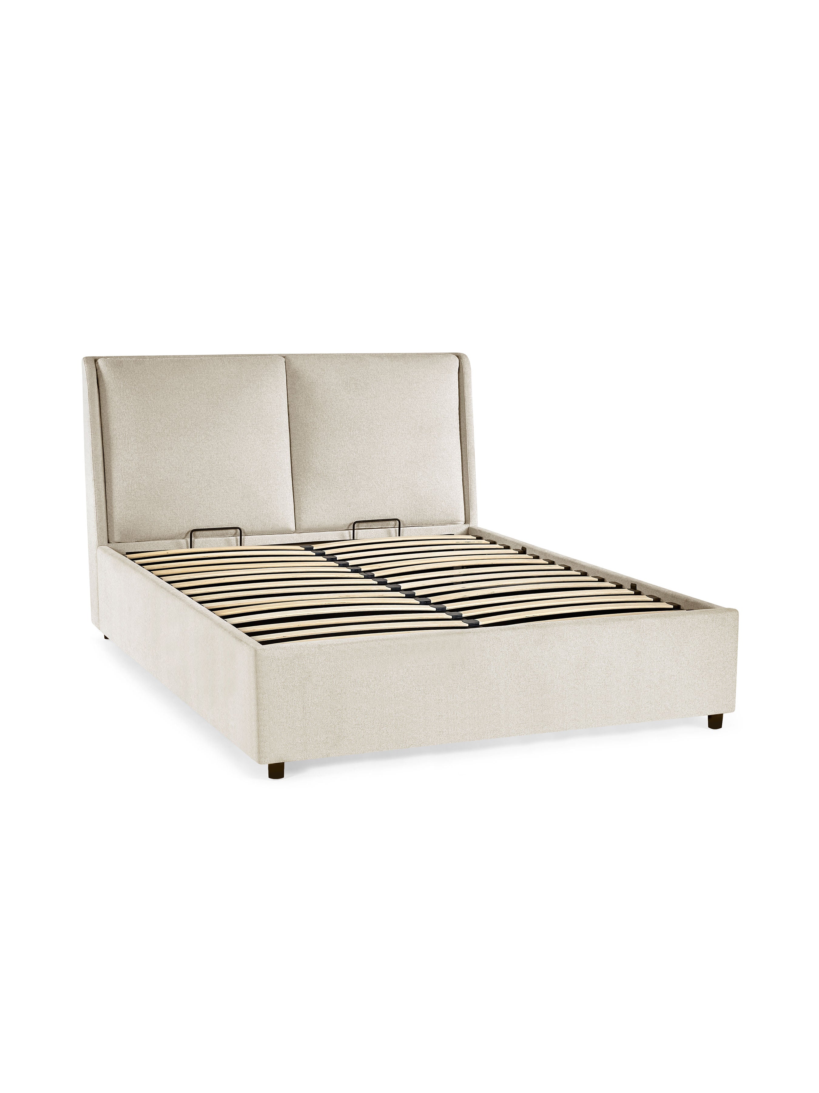 Harmony Beige Ottoman Storage King Bed