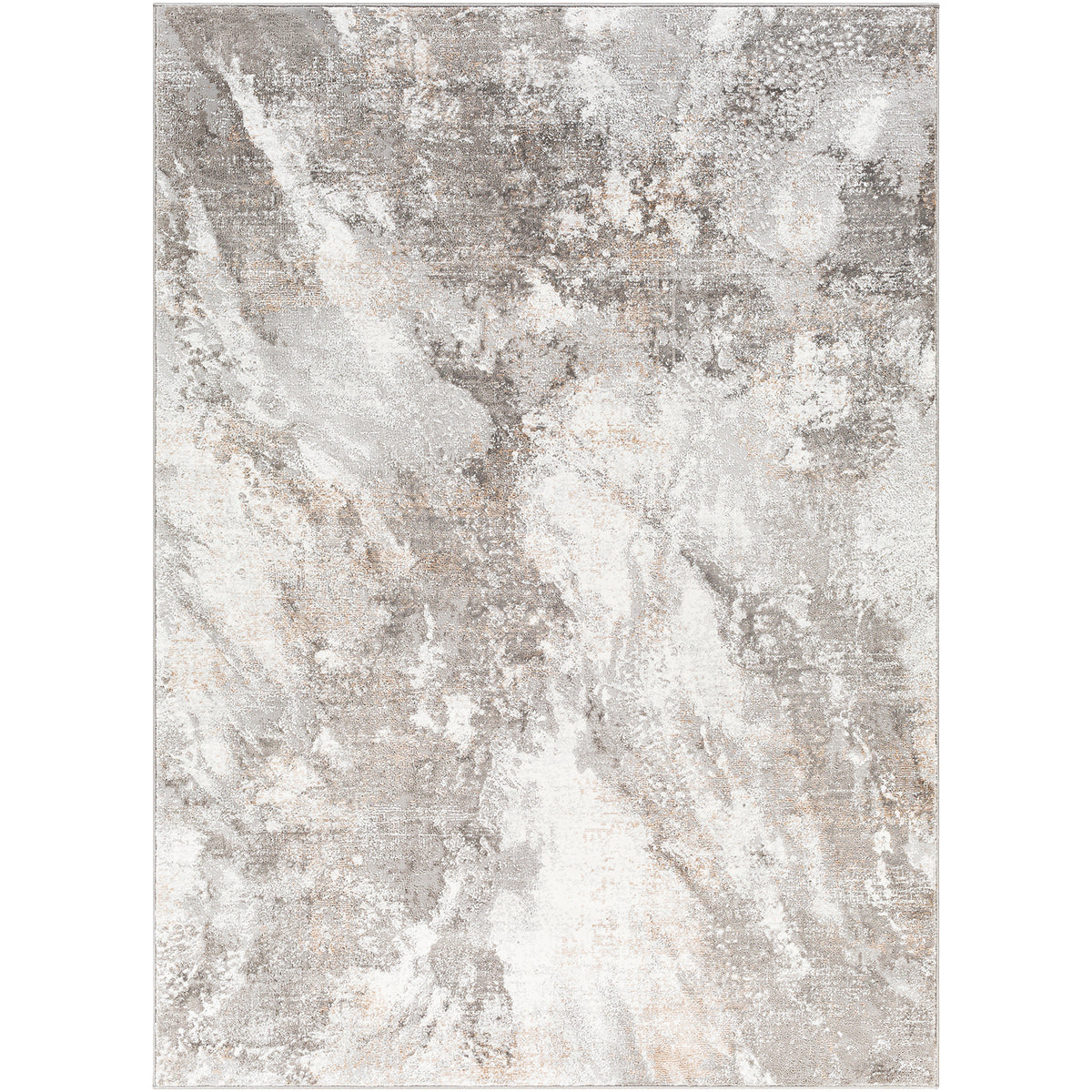 Allegro Grey & Ivory Abstract Rug