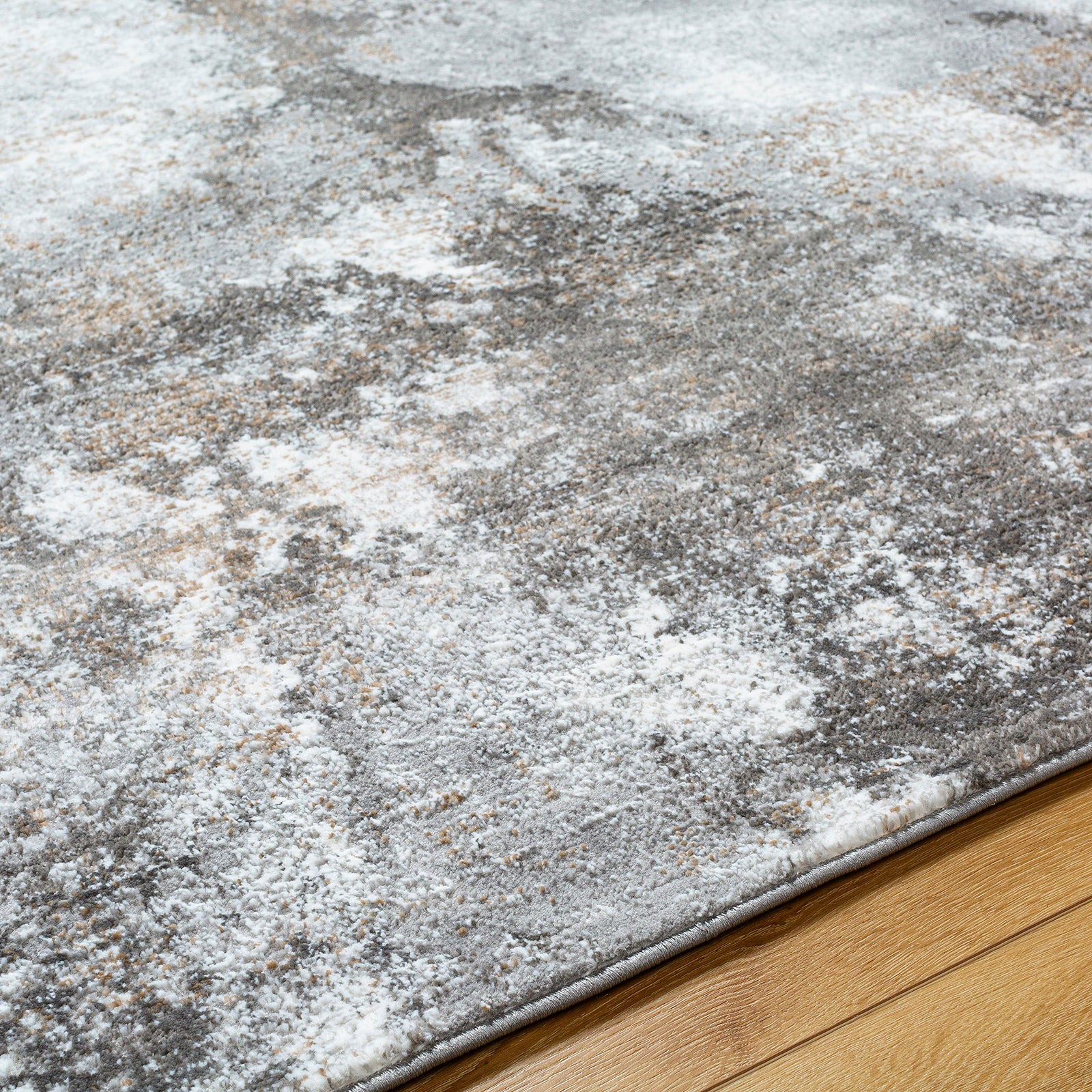 Allegro Grey & Ivory Abstract Rug
