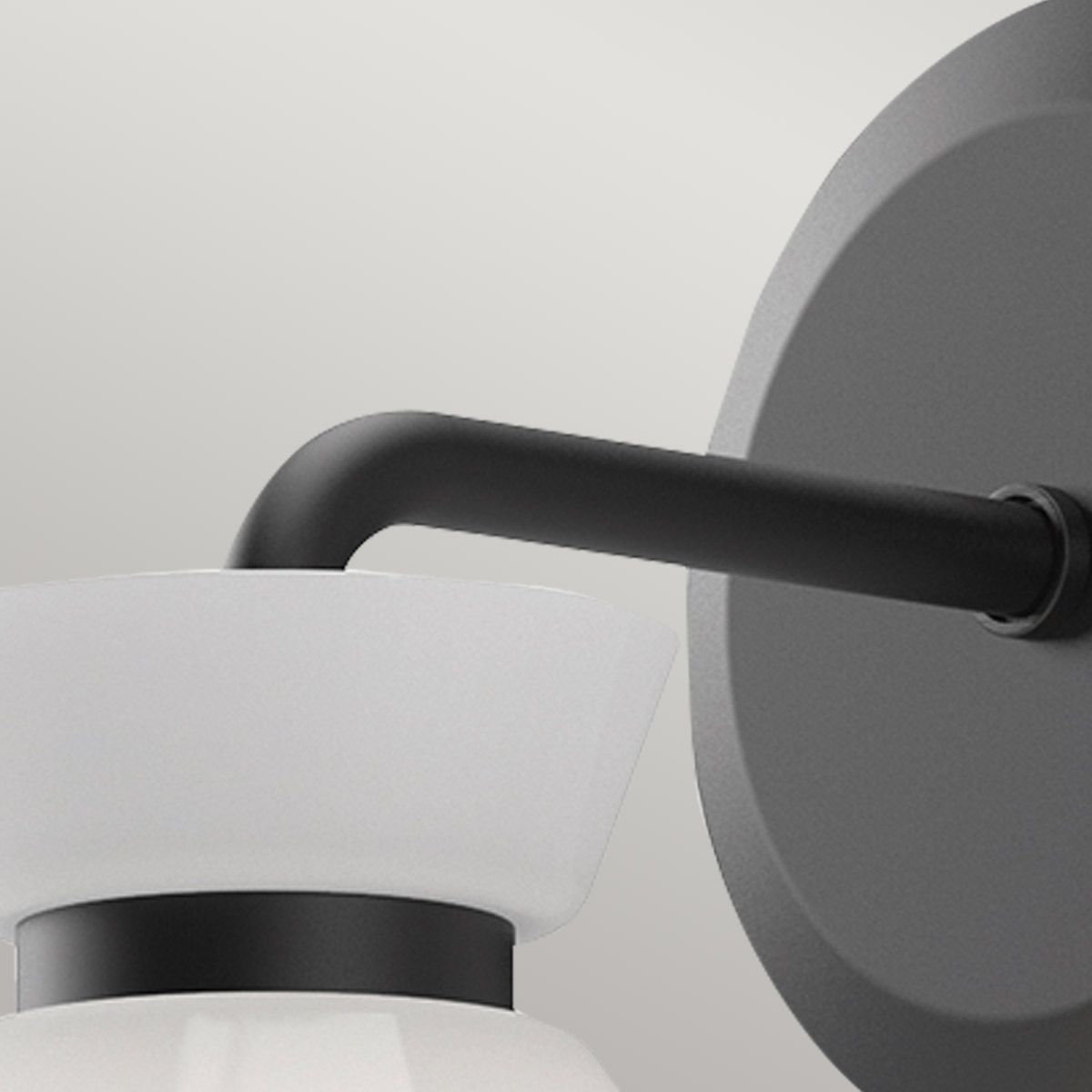 Merton Single Wall Light - Black