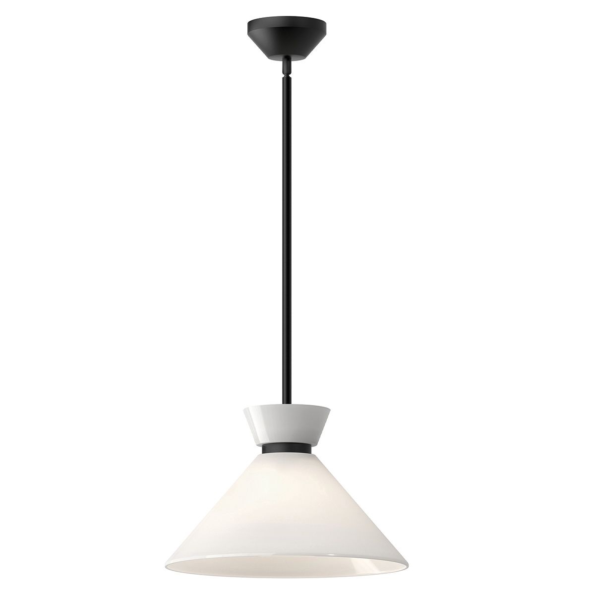 Merton Single Pendant Light - Black