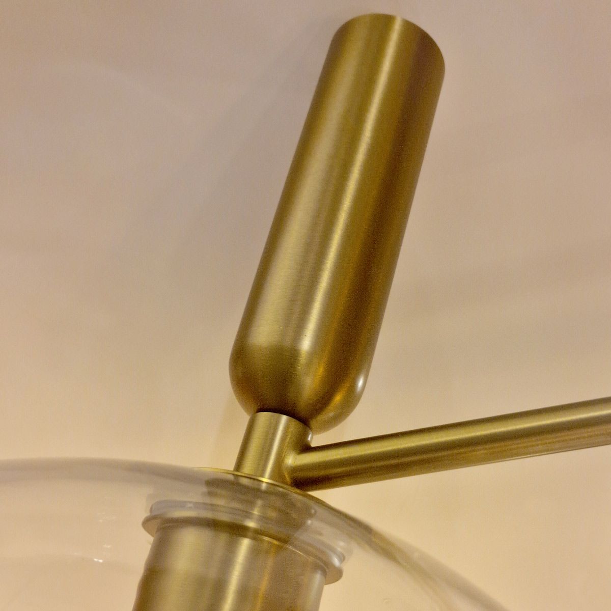 Carta Triple Chandelier - Gold