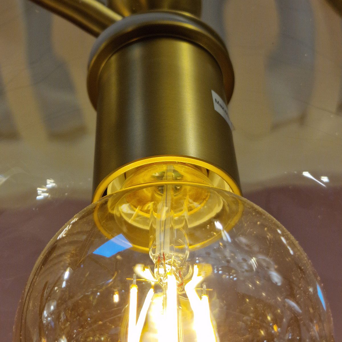 Carta Triple Chandelier - Gold