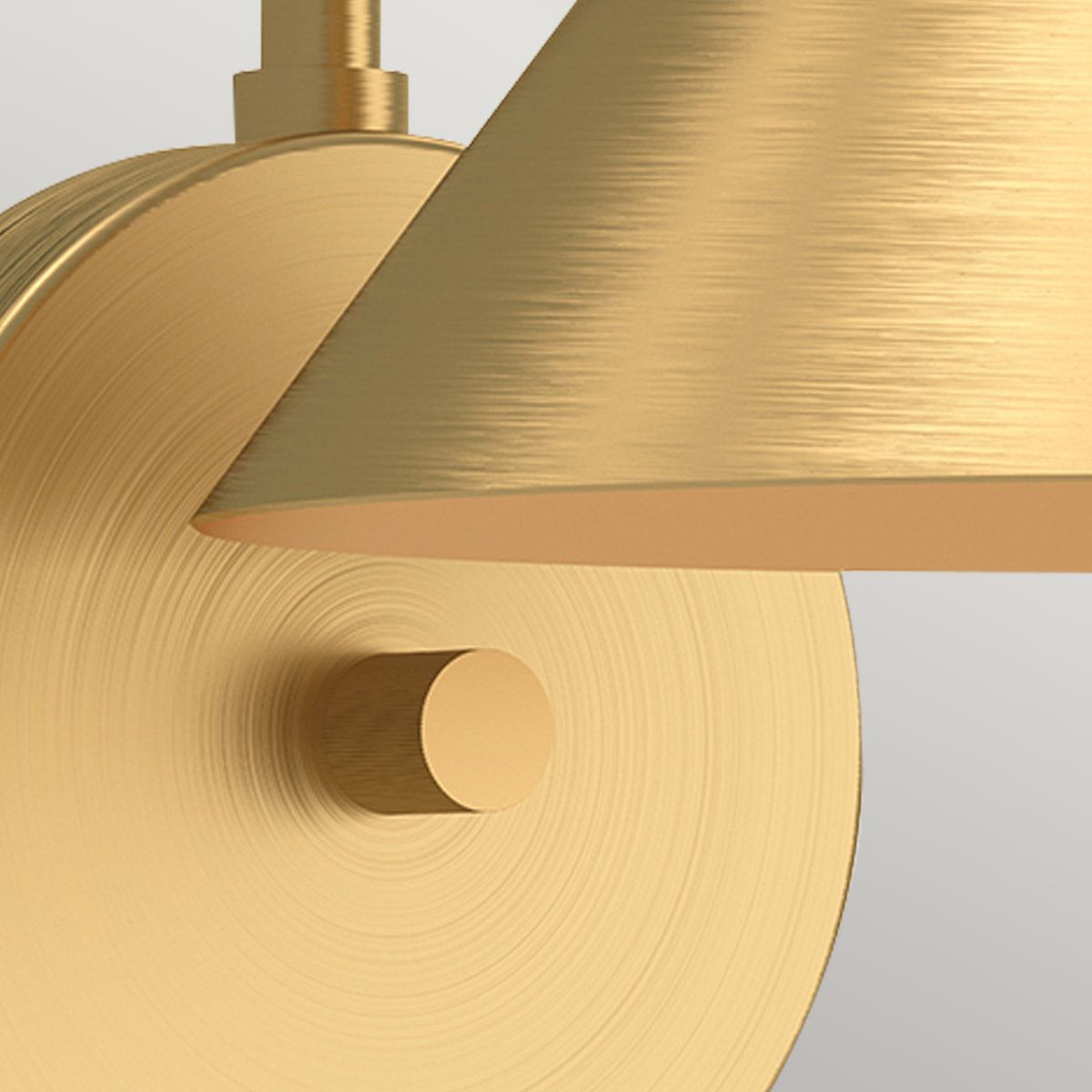 Chattenden Single Wall Light - Gold