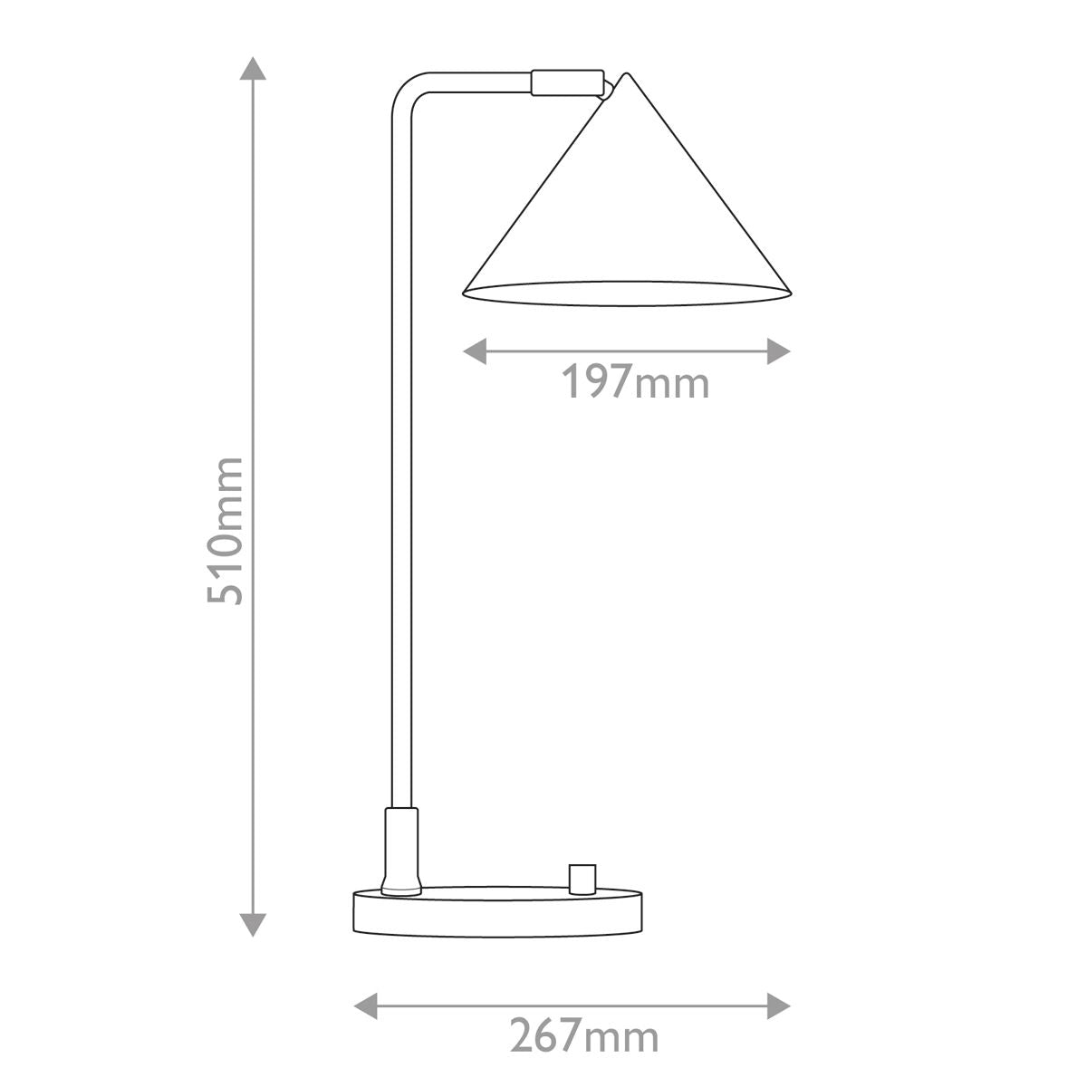 Chattenden Table Lamp - Black