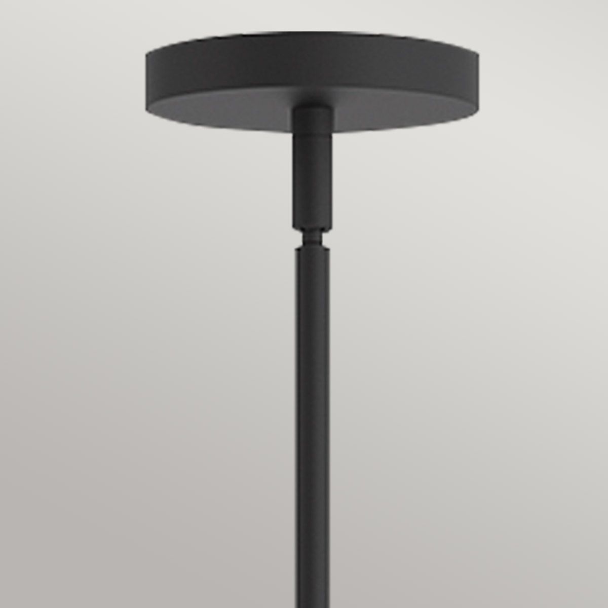 Chattenden Triple Chandelier - Black