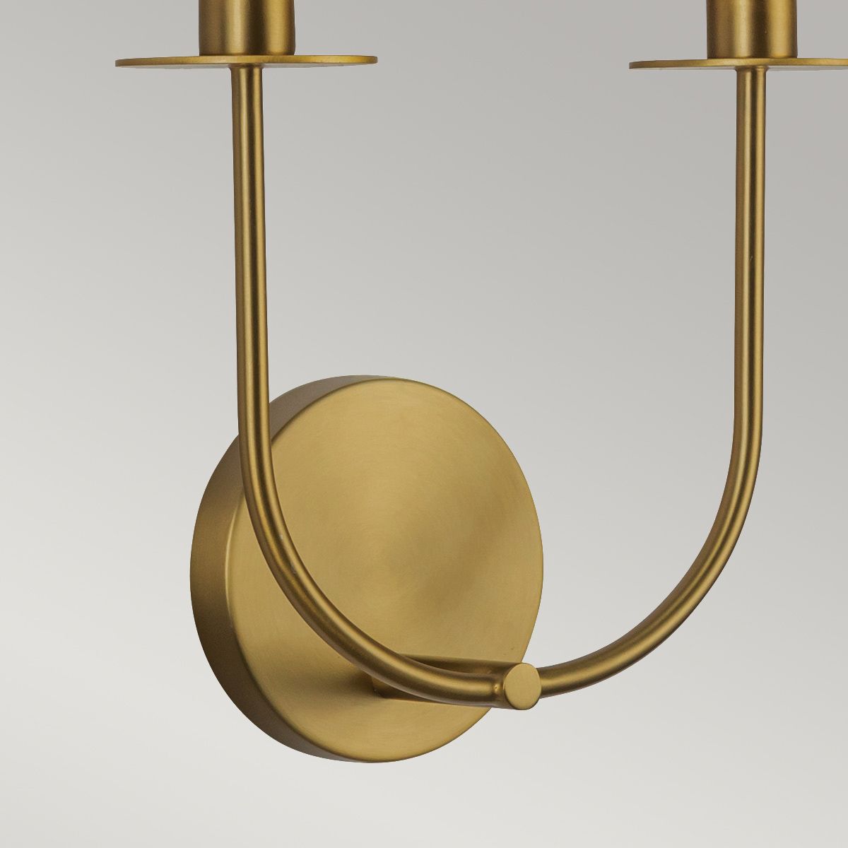 Woodleigh Double Wall Light - Gold