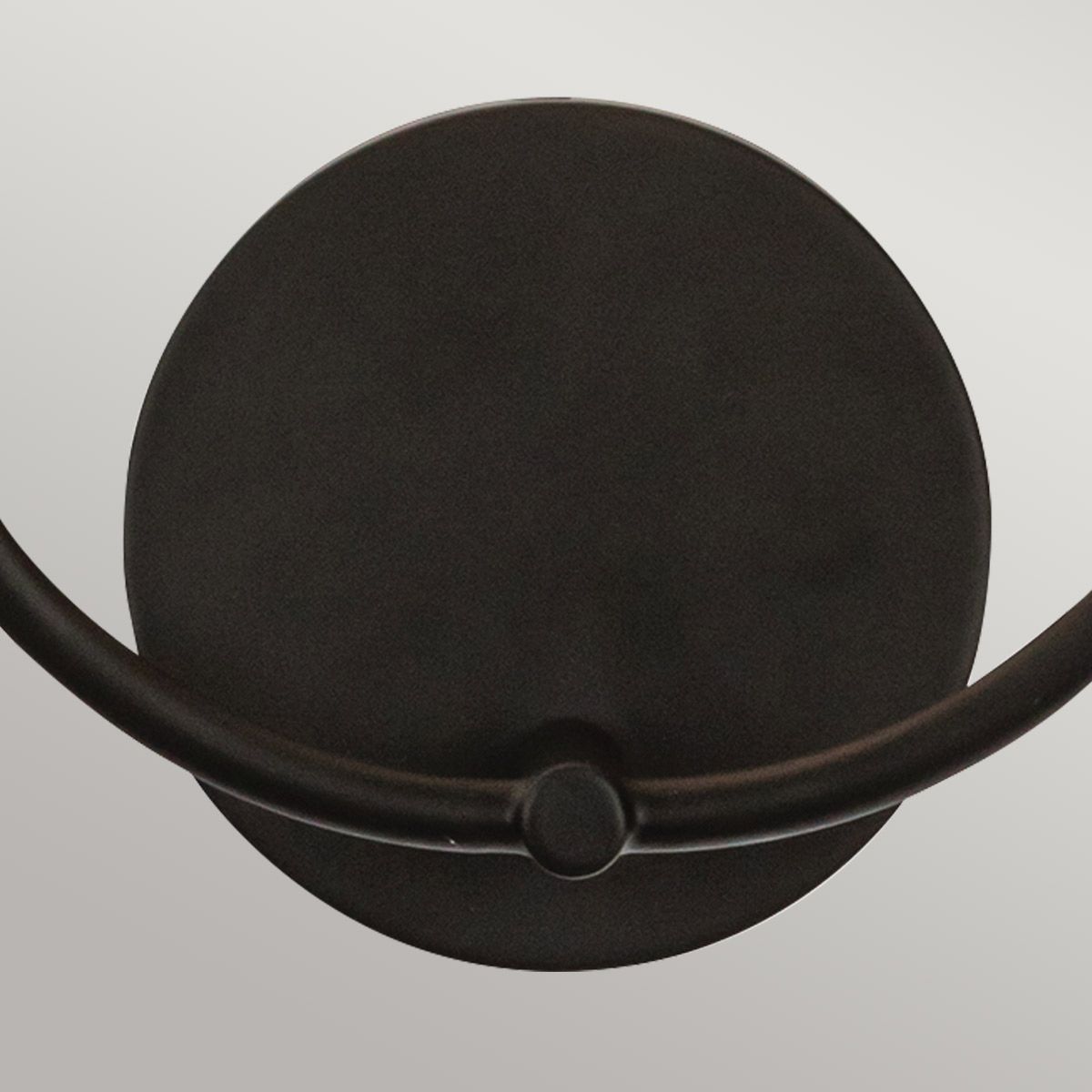 Woodleigh Double Wall Light - Black
