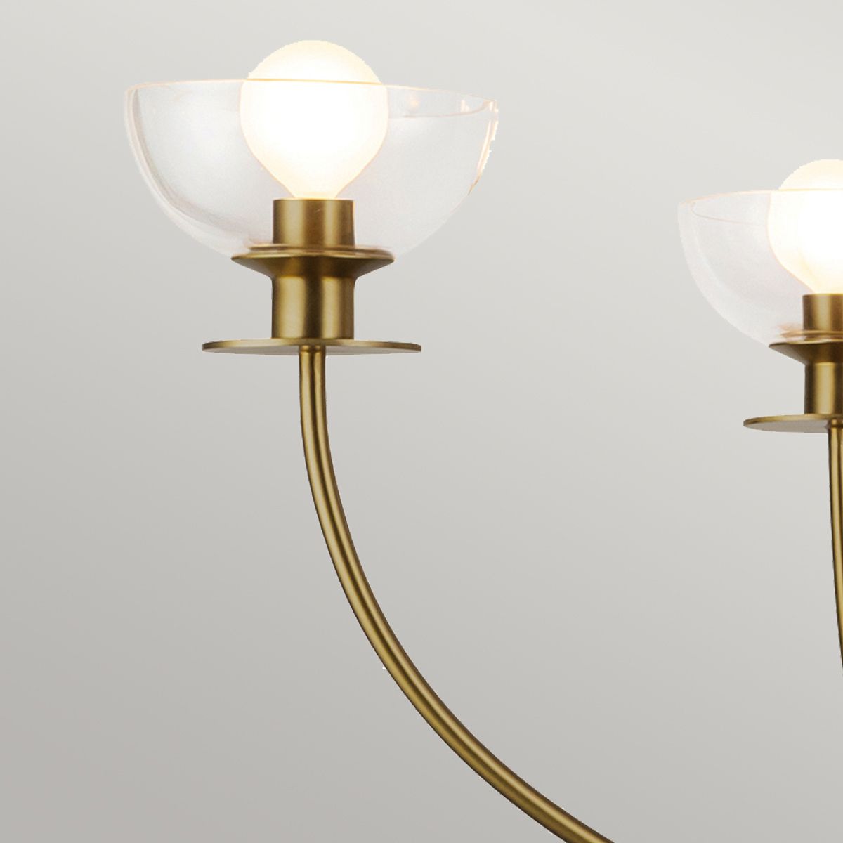 Woodleigh 4 Light Chandelier - Gold