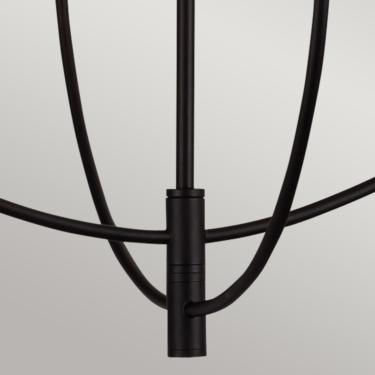 Woodleigh 4 Light Chandelier - Black