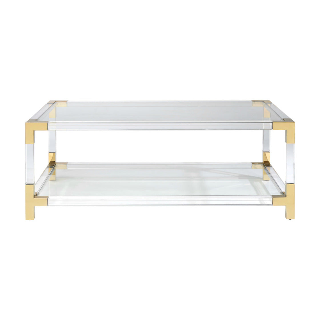 Amangiri Clear Acrylic Rectangle Coffee Table