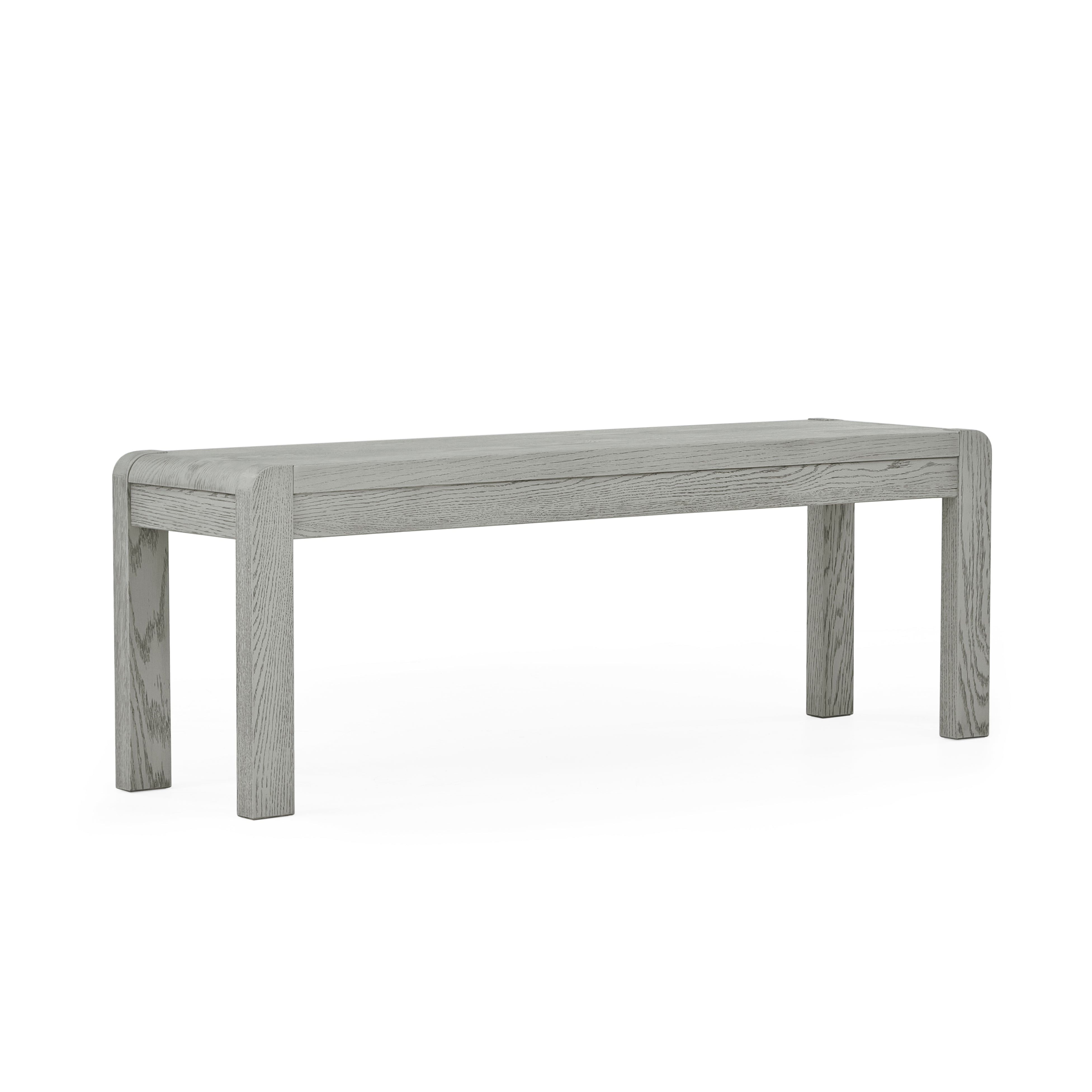 Amsterdam Grey Dining Bench 130cm