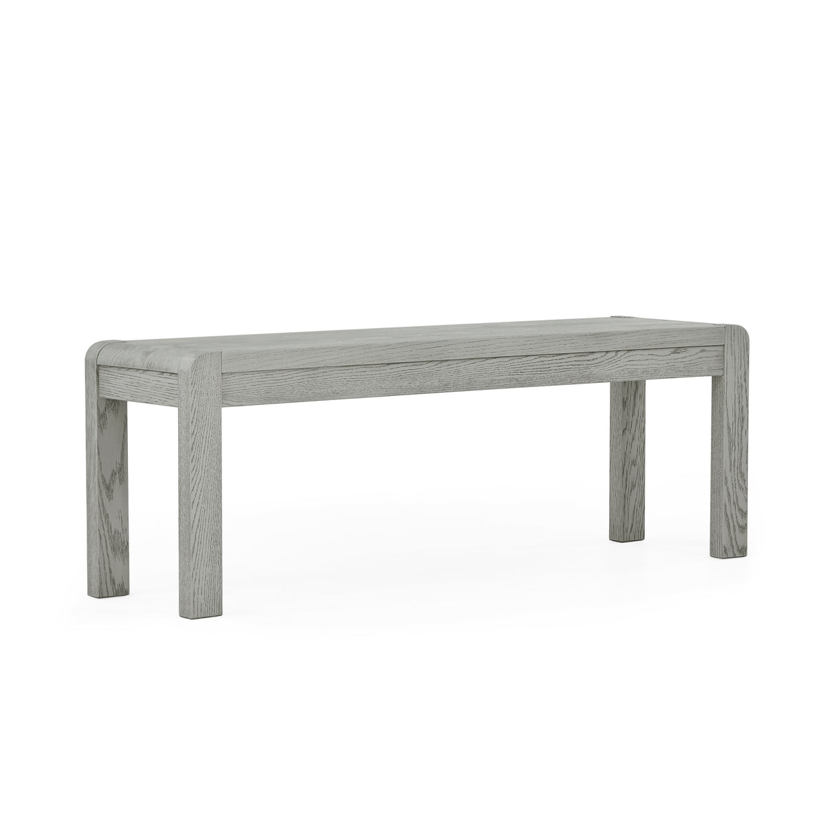 Amsterdam Grey Dining Bench 130cm