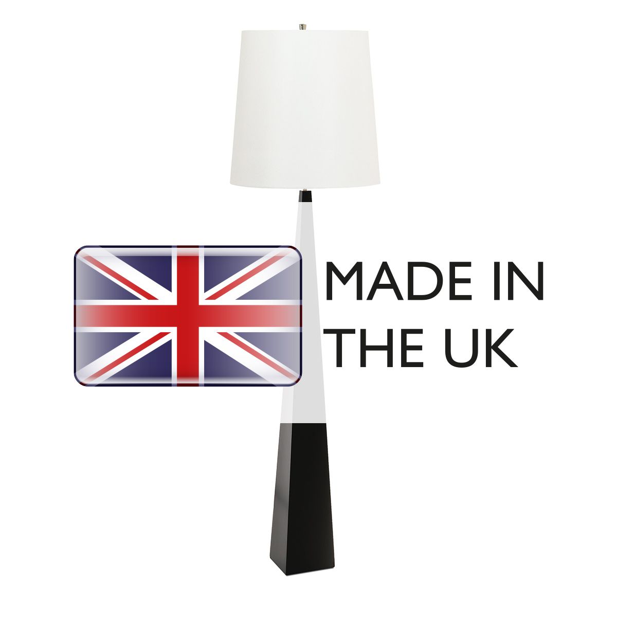 Rubino Floor Lamp - Black