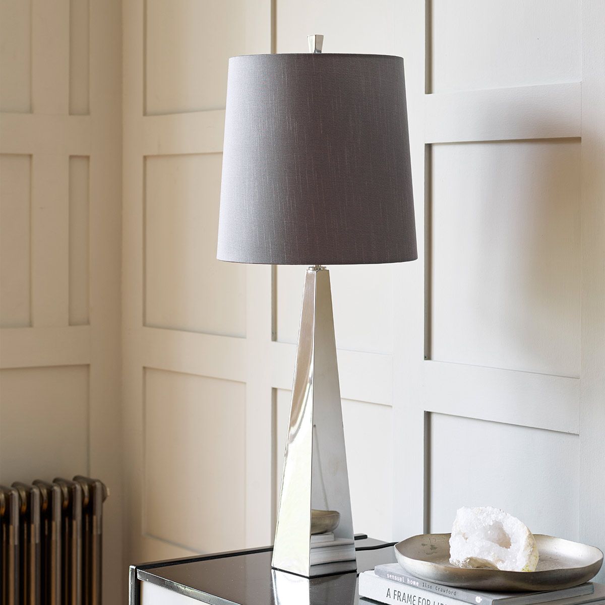 Rubino Table Lamp - Polished Nickel