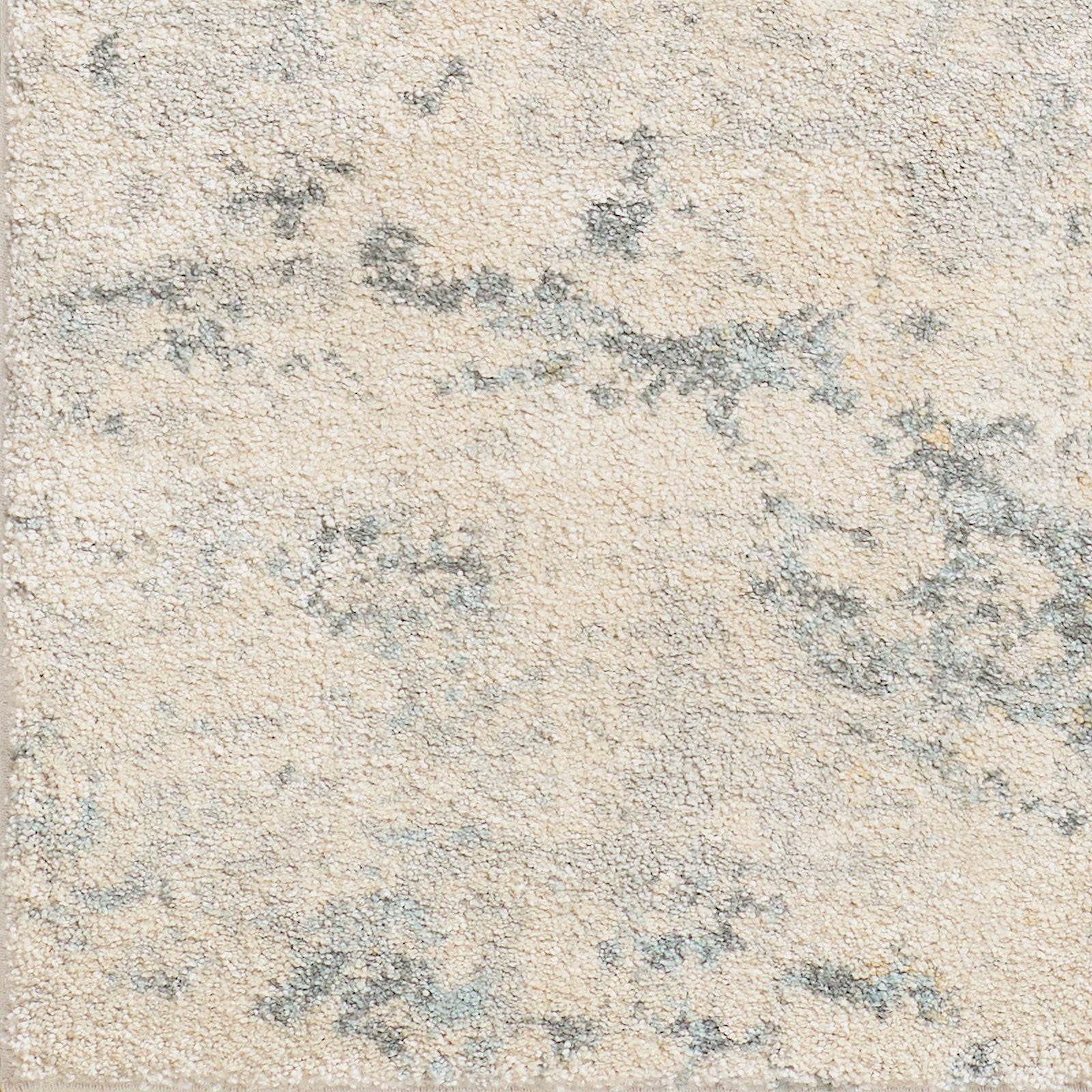 Avellino Abstract Modern Marble High Pile Beige & Grey & Blue Polypropylene & Polyester Rug 160x213cm - colour swatch