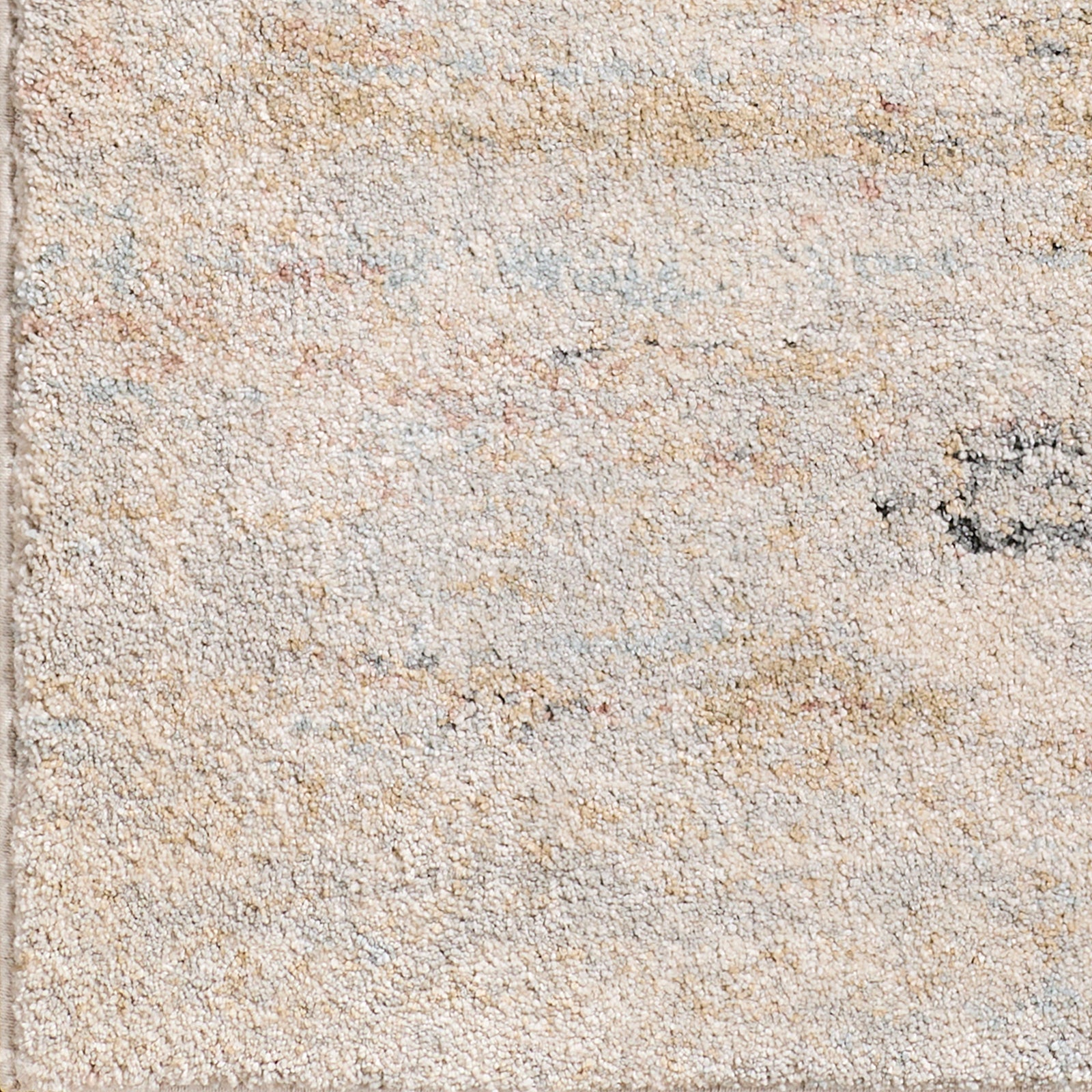 Avellino Abstract Modern Marble High Pile Beige & Grey & Blue Polypropylene & Polyester Rug 160x213cm - colour swatch