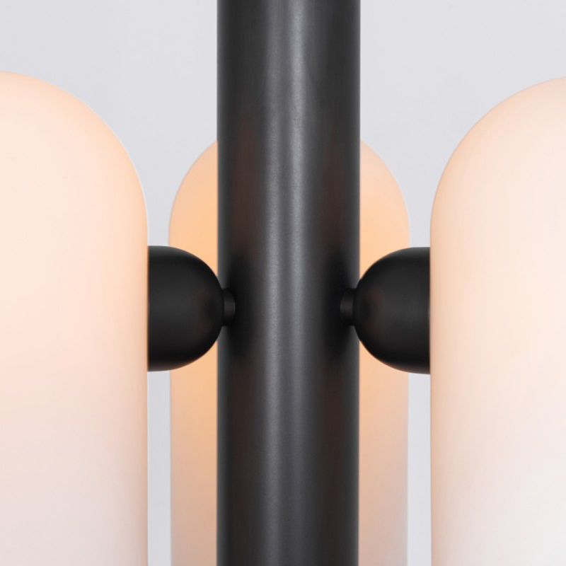 Schwung Odyssey 3 Black Gunmetal Chandelier