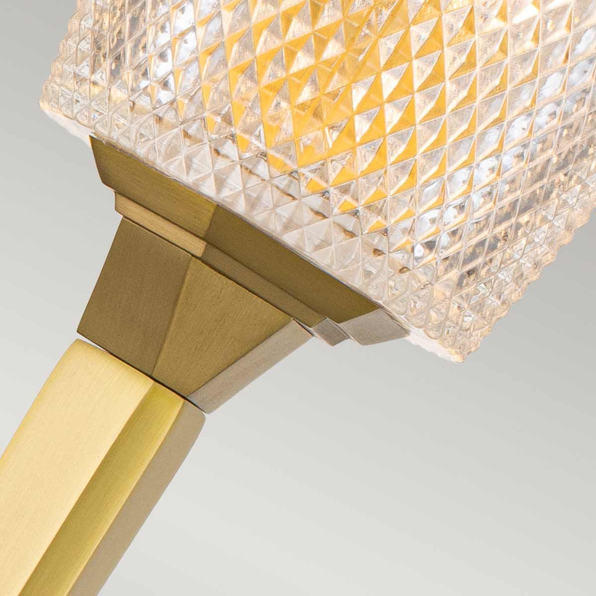 Milo Single Wall Light - Brass