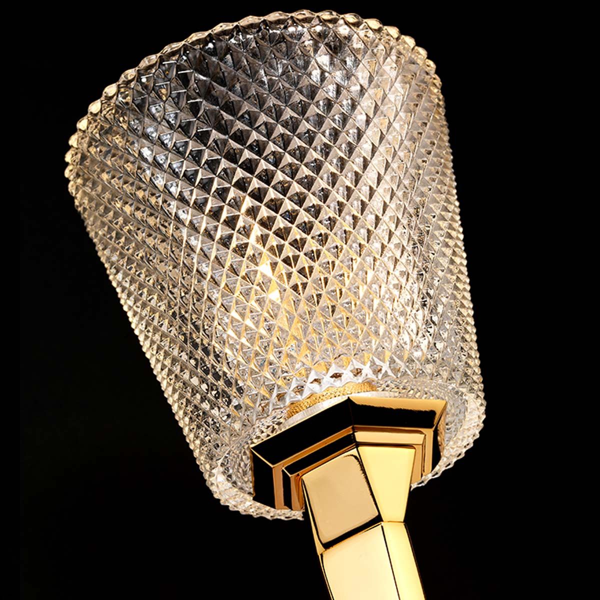 Milo Single Wall Light - Gold