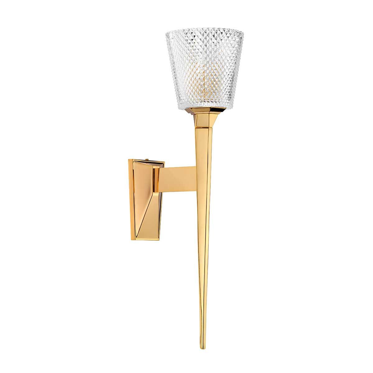 Milo Single Wall Light - Gold