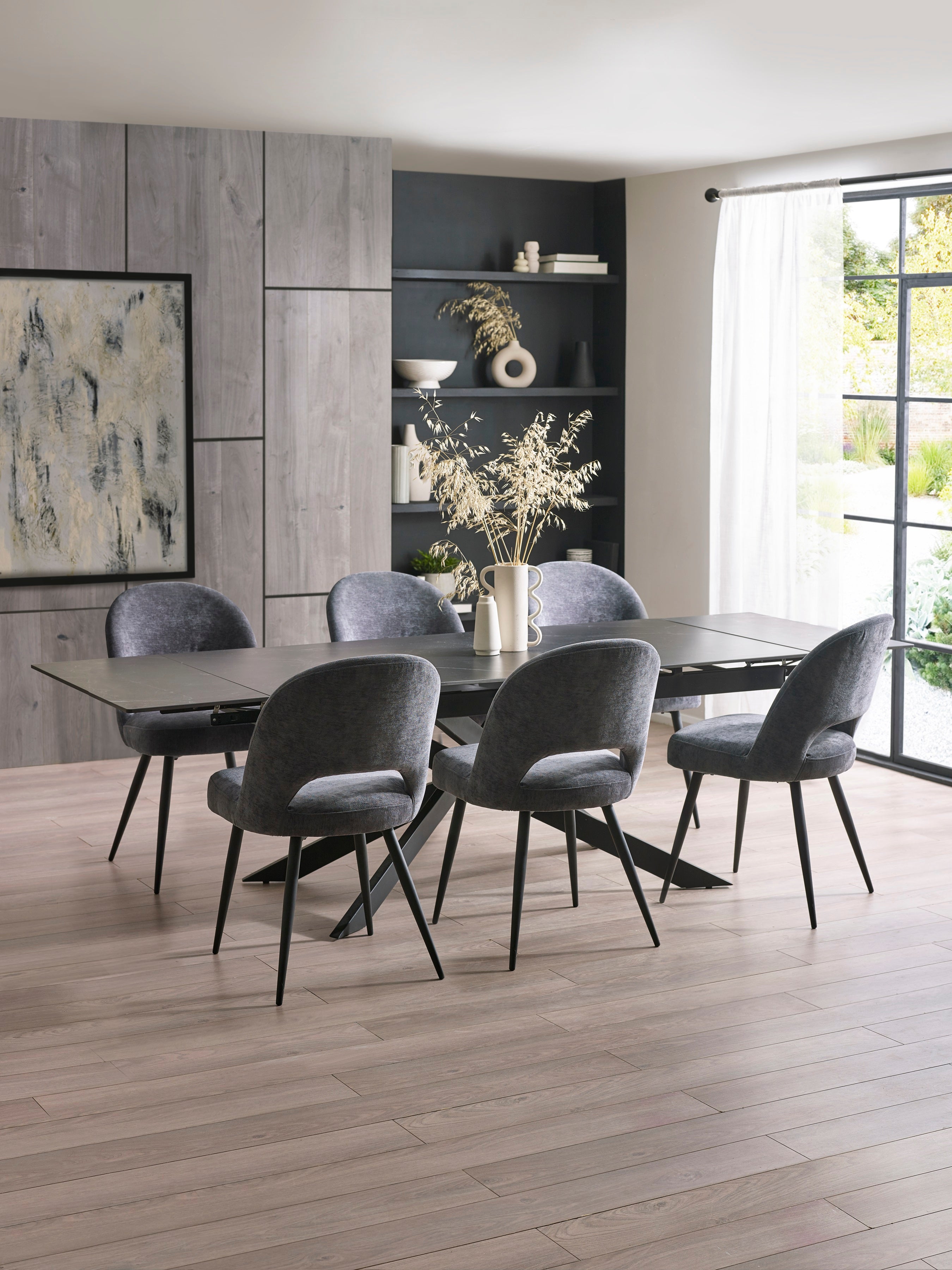 Maple Onyx Grey Dining Chair