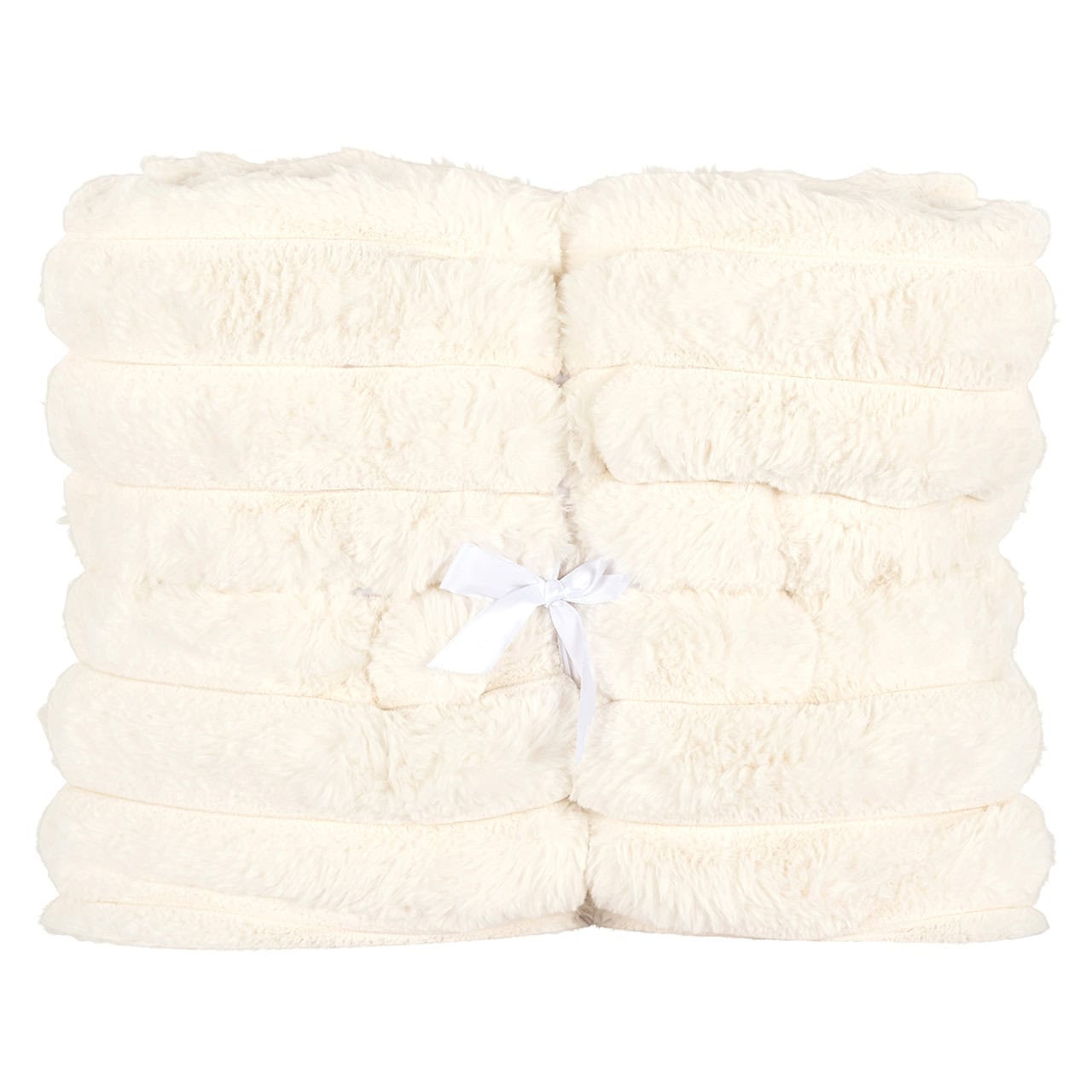 Furry blanket Amin (White)