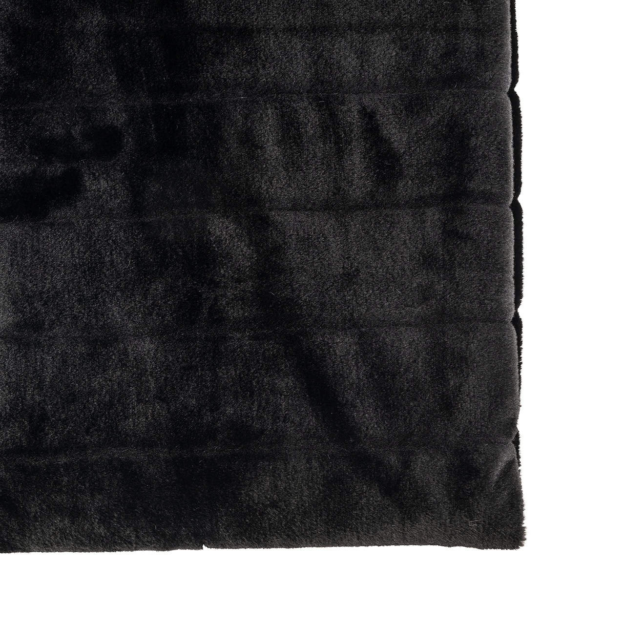 Furry blanket Katie (Black)