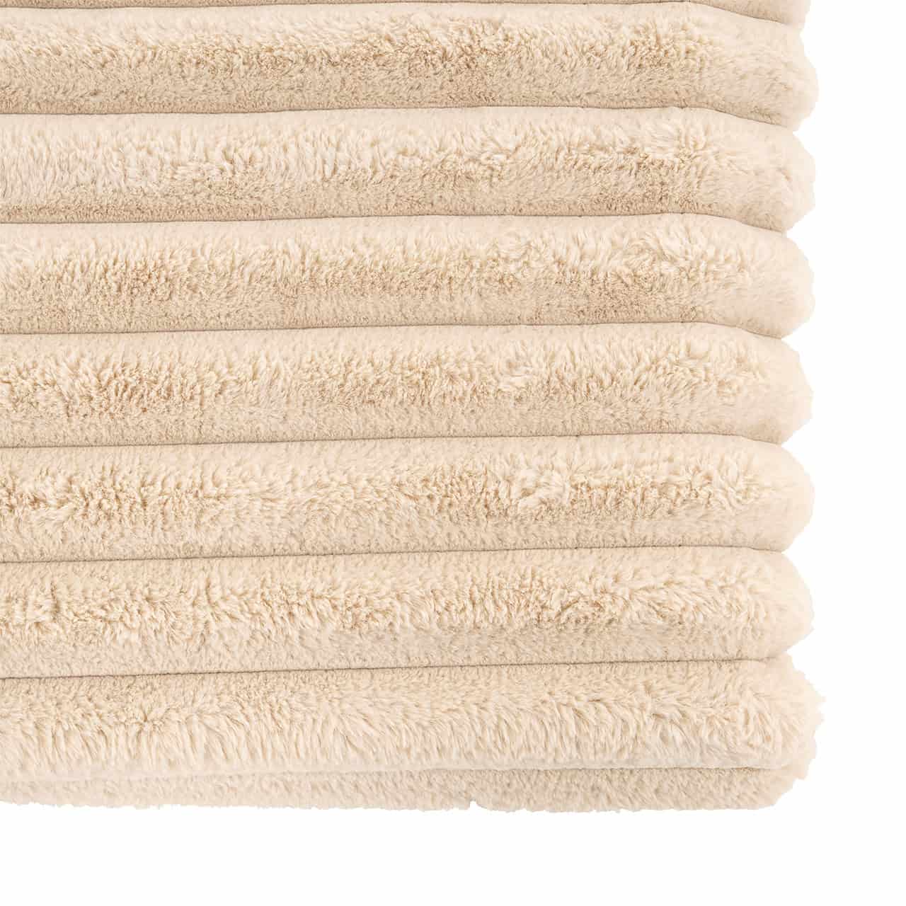 Furry blanket Cato (Sand)