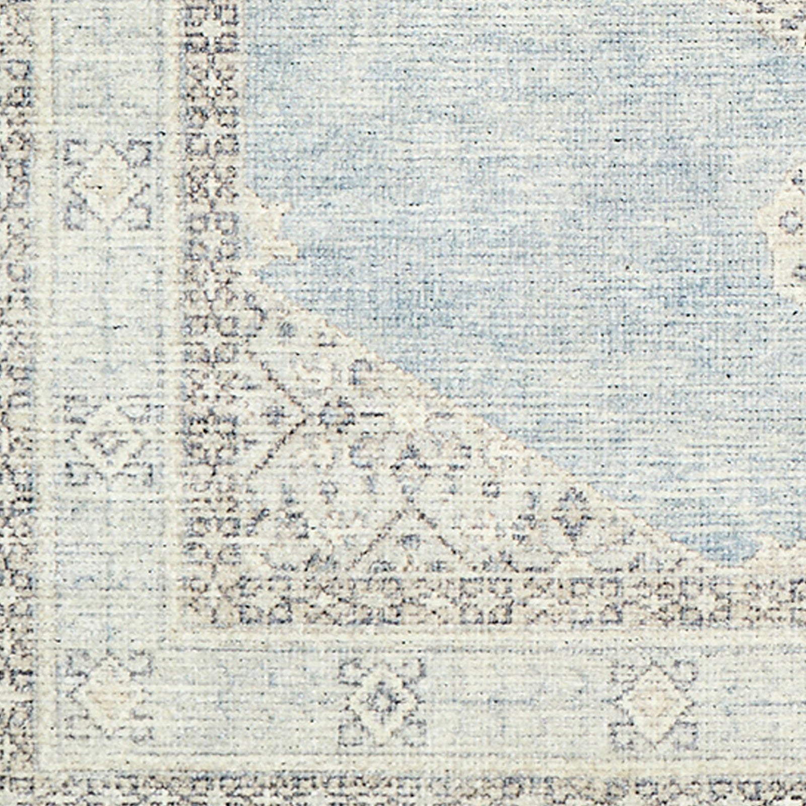 Lila Becki Owens Vintage Traditional Vintage Boho Blue & Denim Polyester Rug 200x275cm - colour swatch