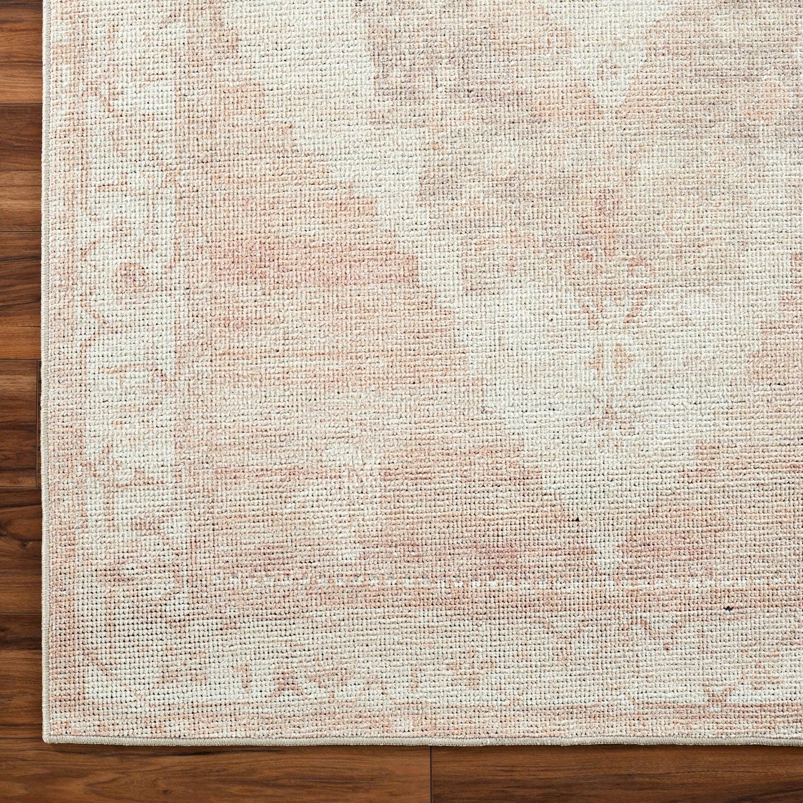 Luca Becki Owens Vintage Traditional Vintage Boho Brown & Ivory Polyester Rug 120x170cm - colour swatch