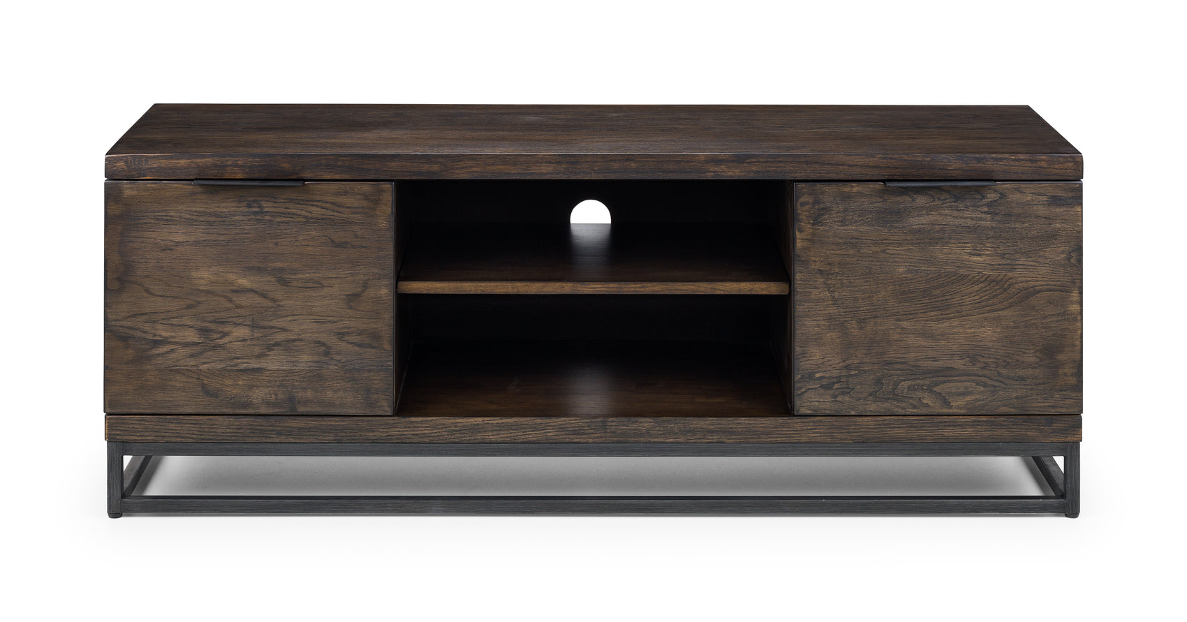 Alberta Dark Oak Wood TV Unit