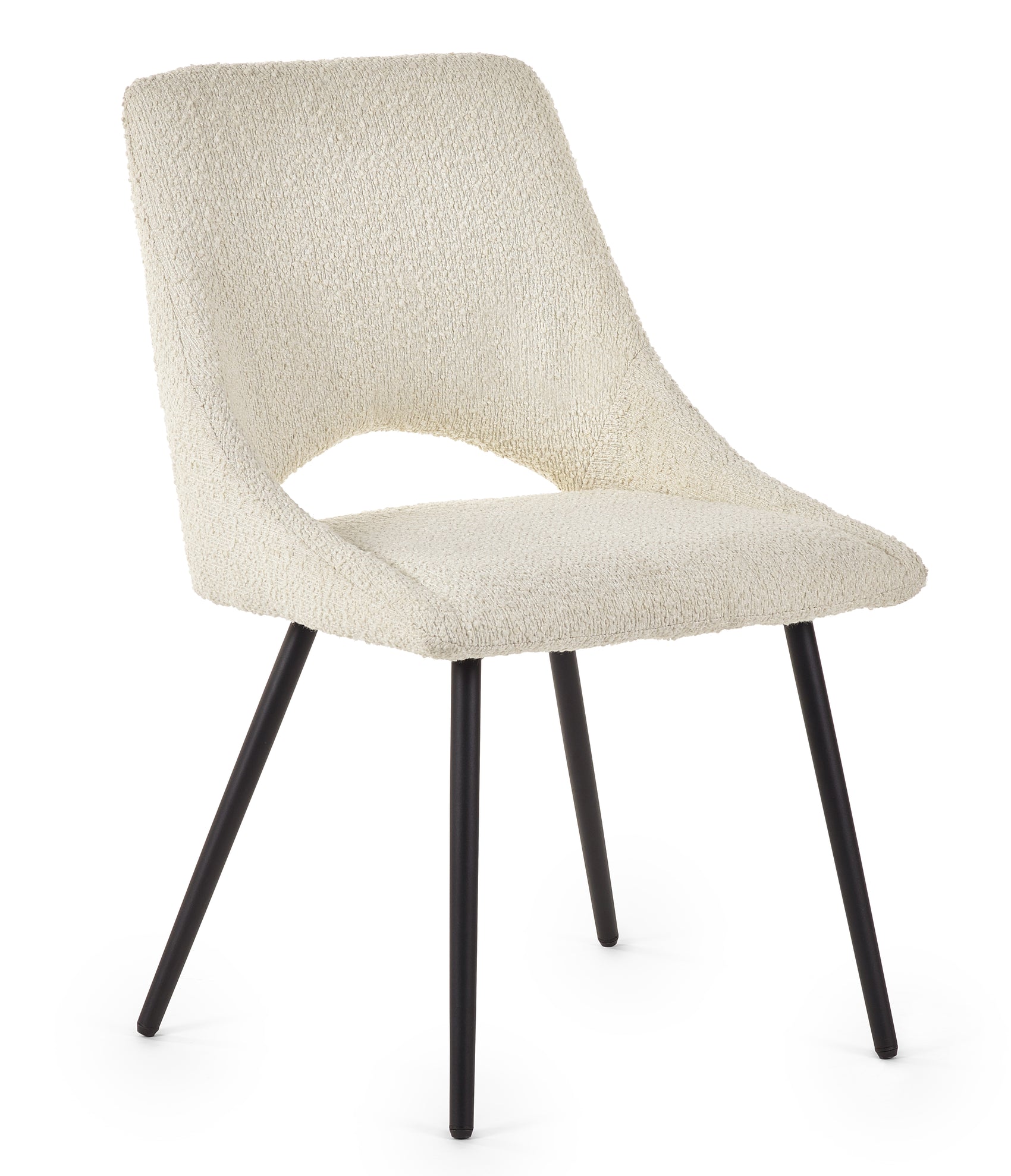 Jones Ivory Boucle Dining Chair