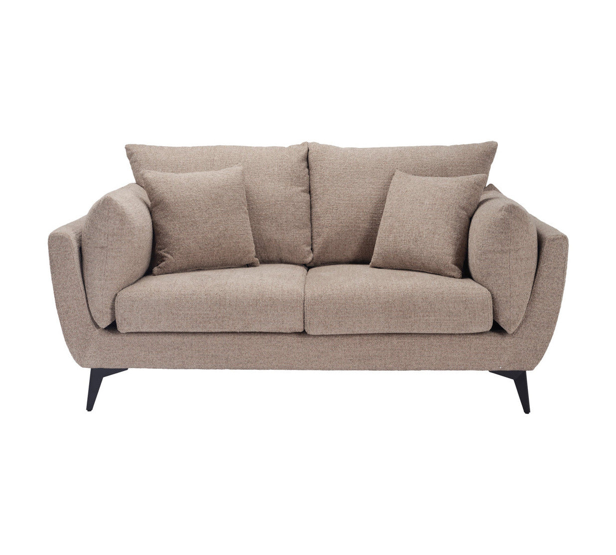 Carter Taupe 2 Seater Sofa