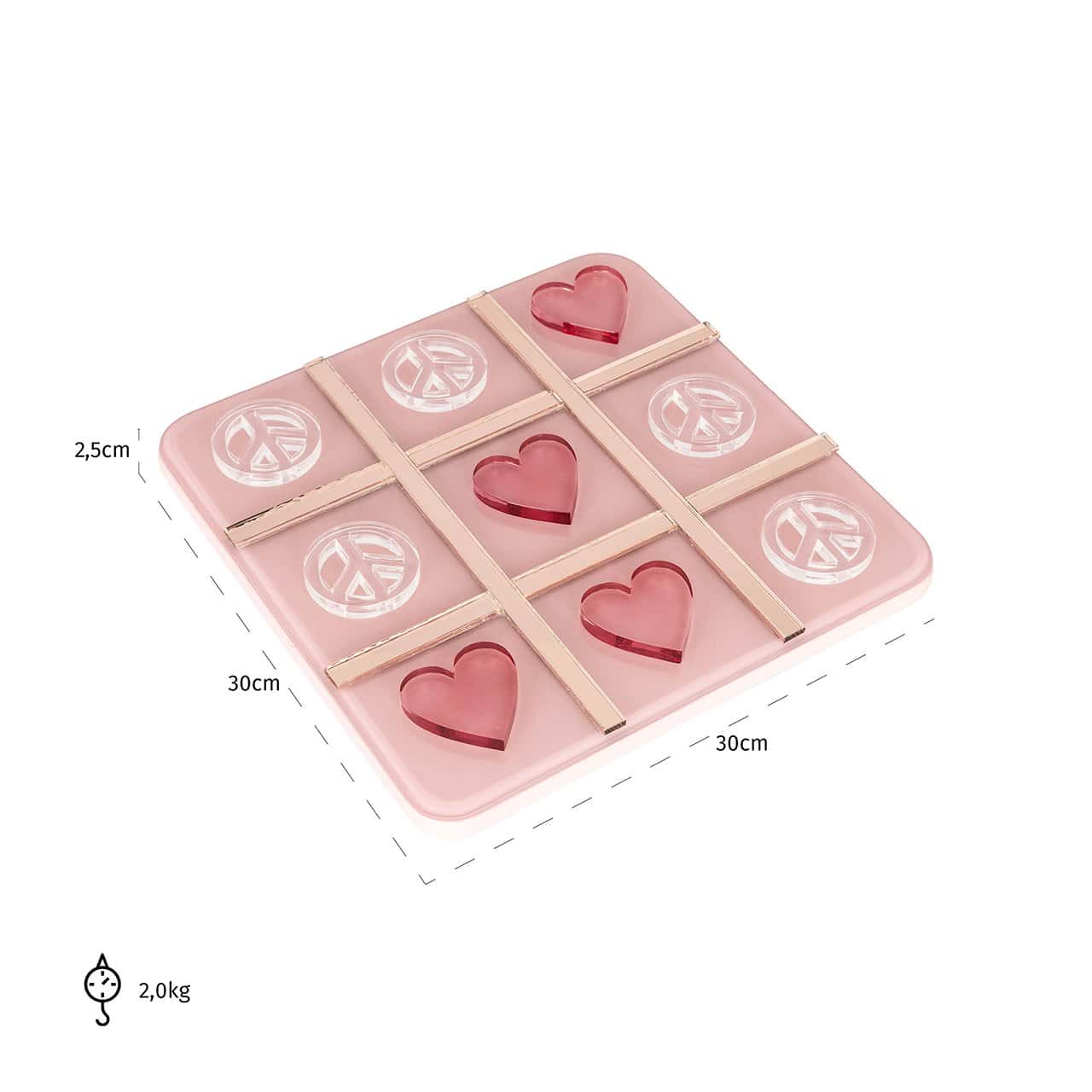 Tic tac toe Jolisa (Pink)