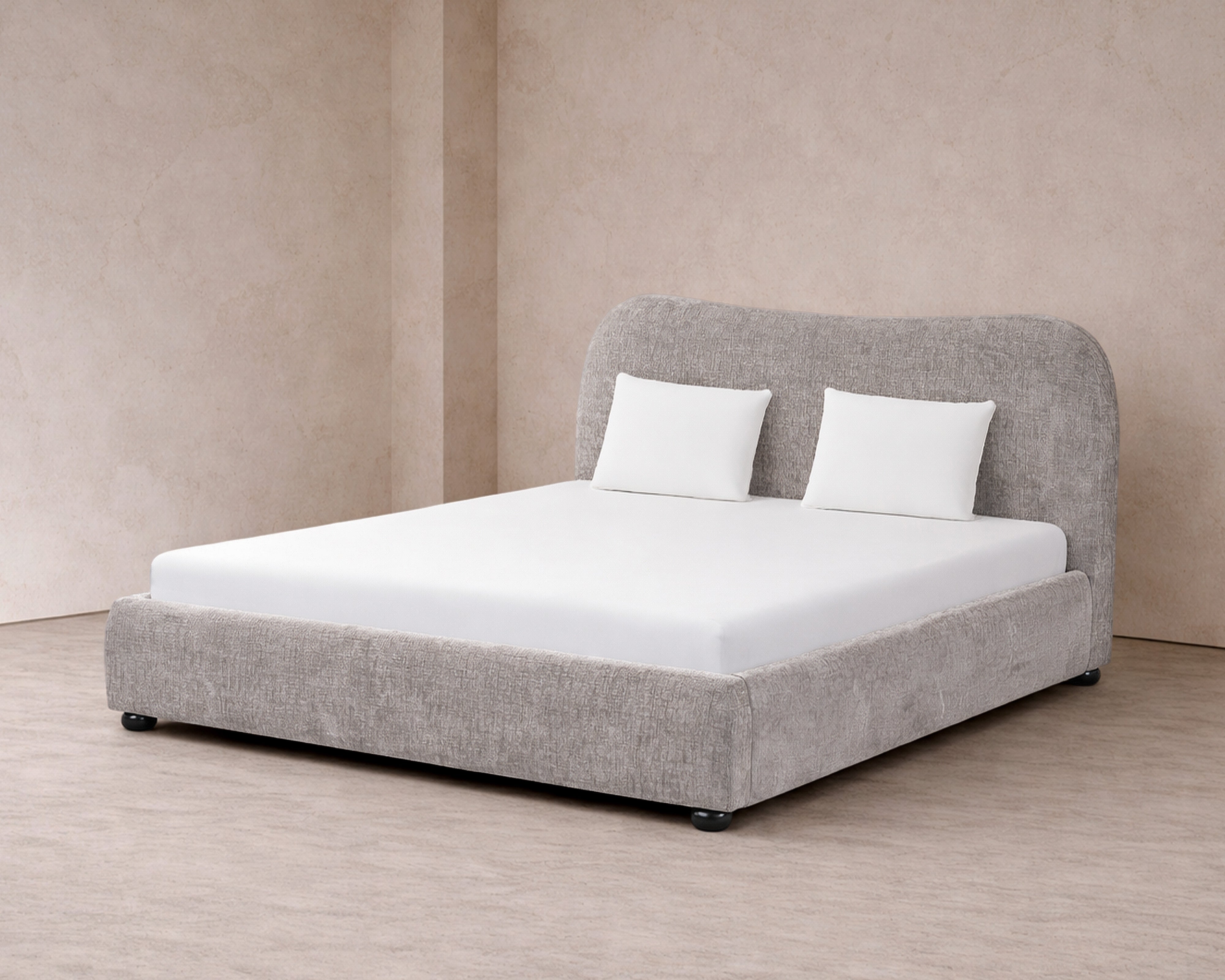 Colma King Size Bed - Bennet Grey