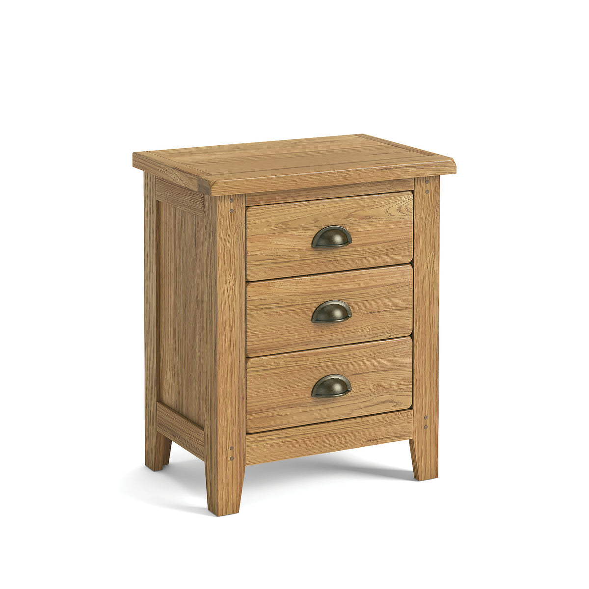Burford Natural Oak Bedside Table