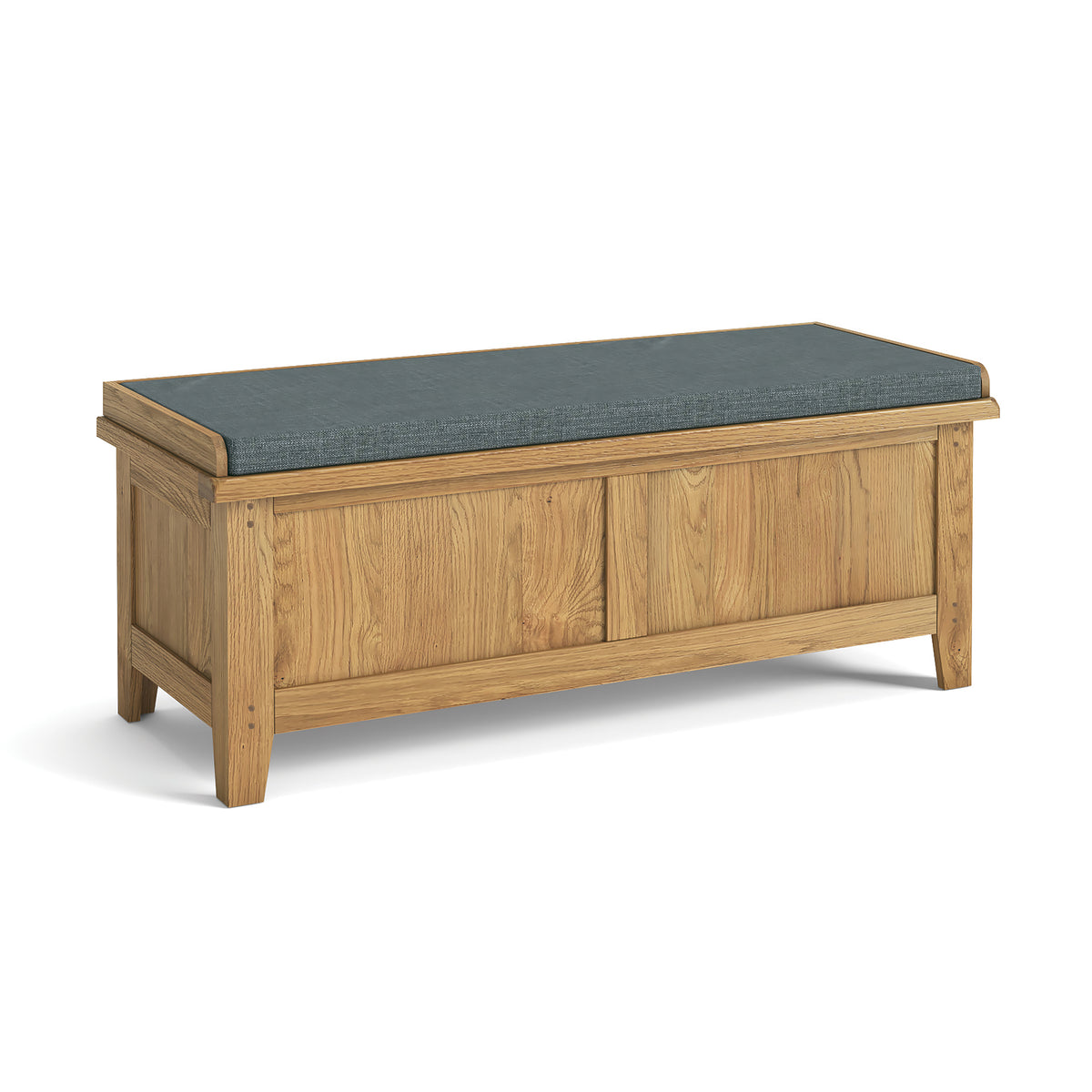 Burford Natural Oak Storage Bench