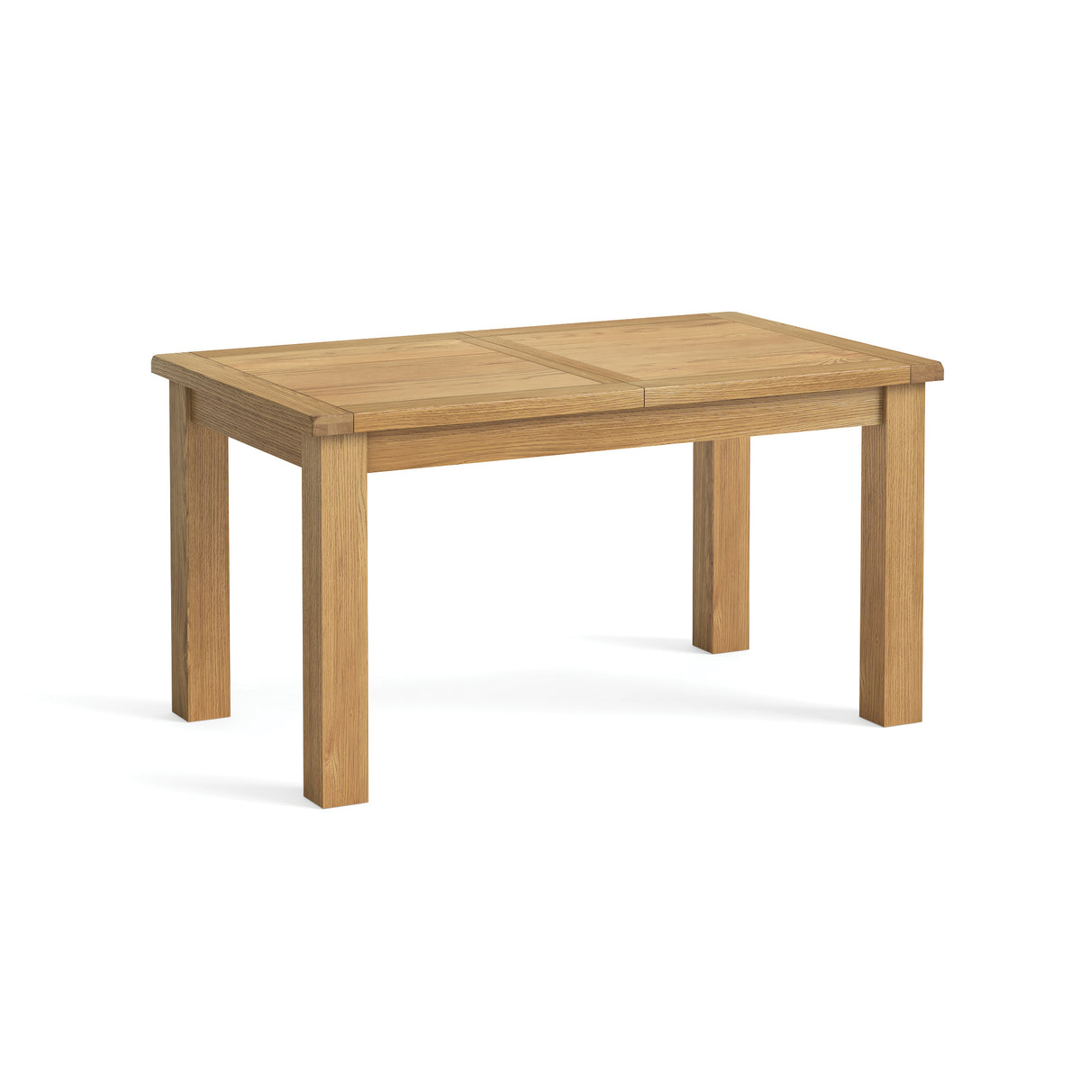 Burford Natural Oak Rectangular Butterfly Extending 150–200cm Dining Table