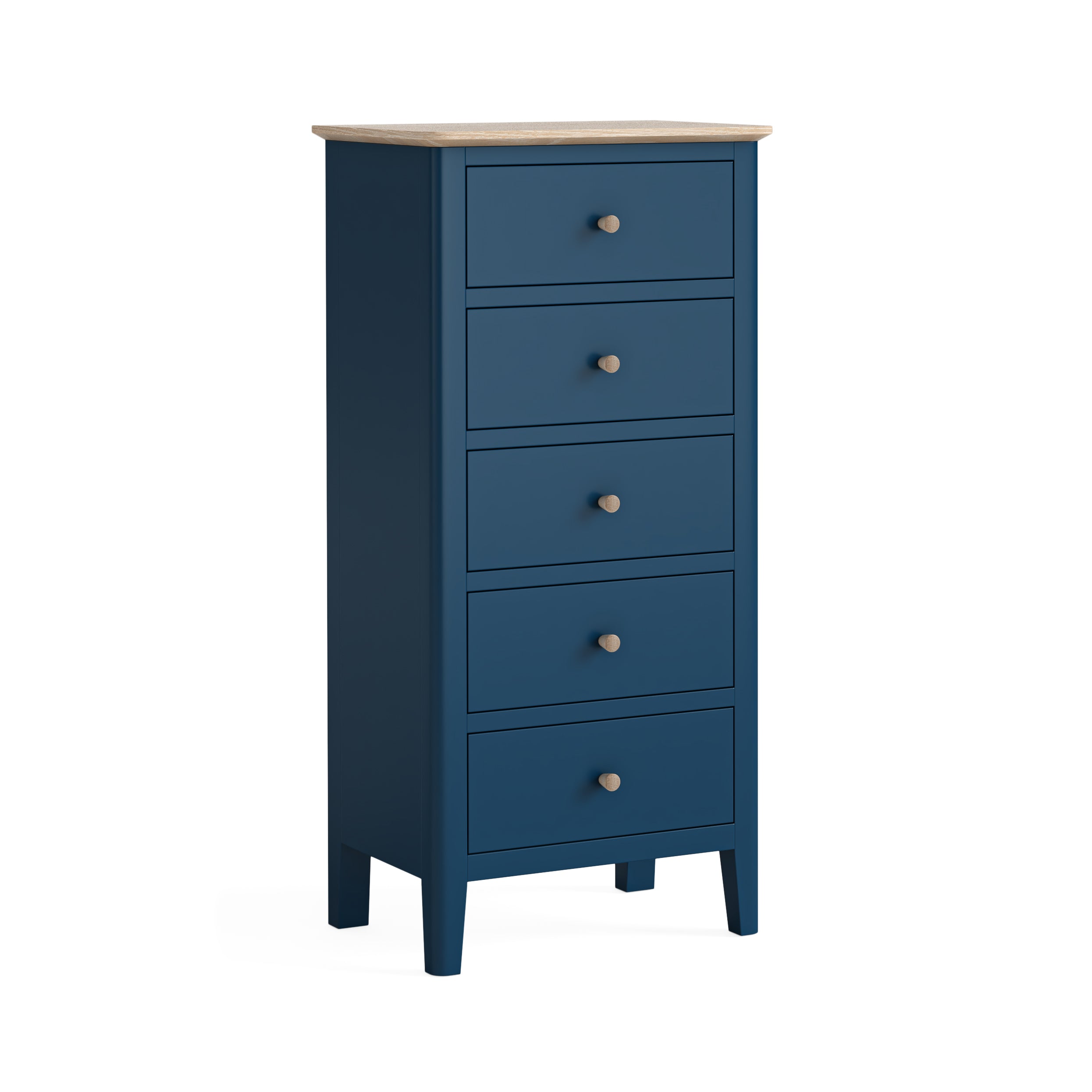 Marlow Navy Tall Chest of Drawers
