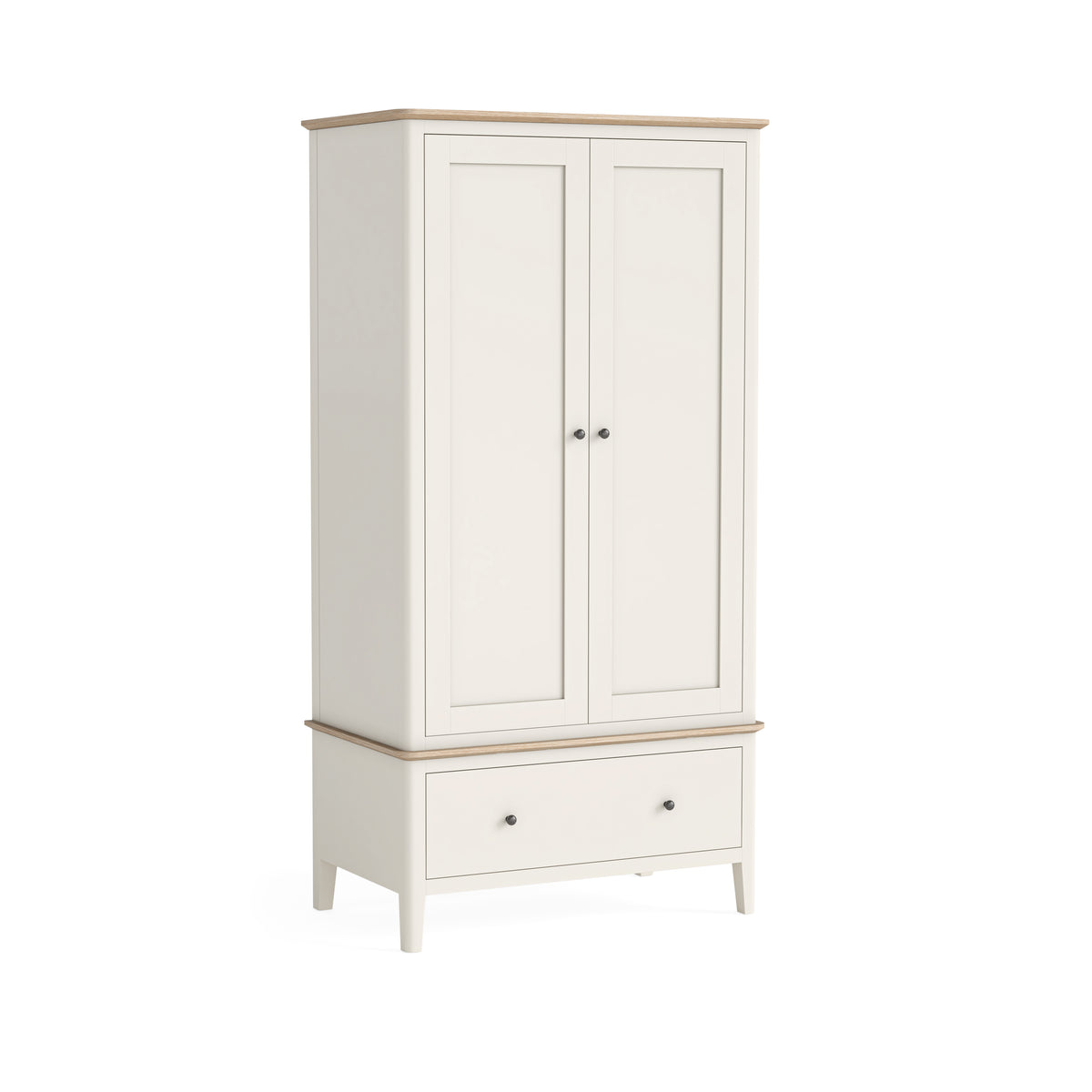 Marlow Coconut Milk 2 Door Wardrobe