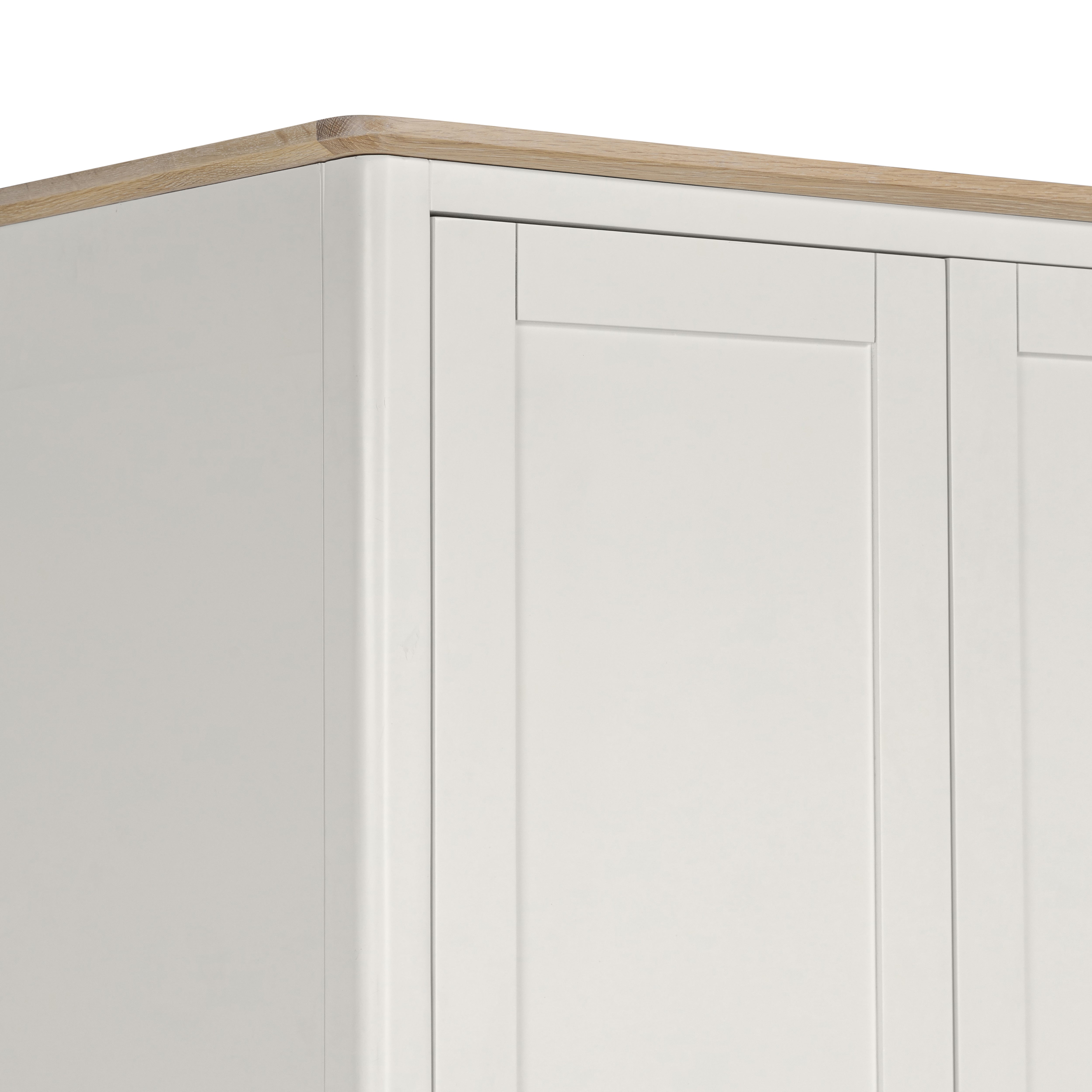 Marlow Coconut Milk 2 Door Wardrobe