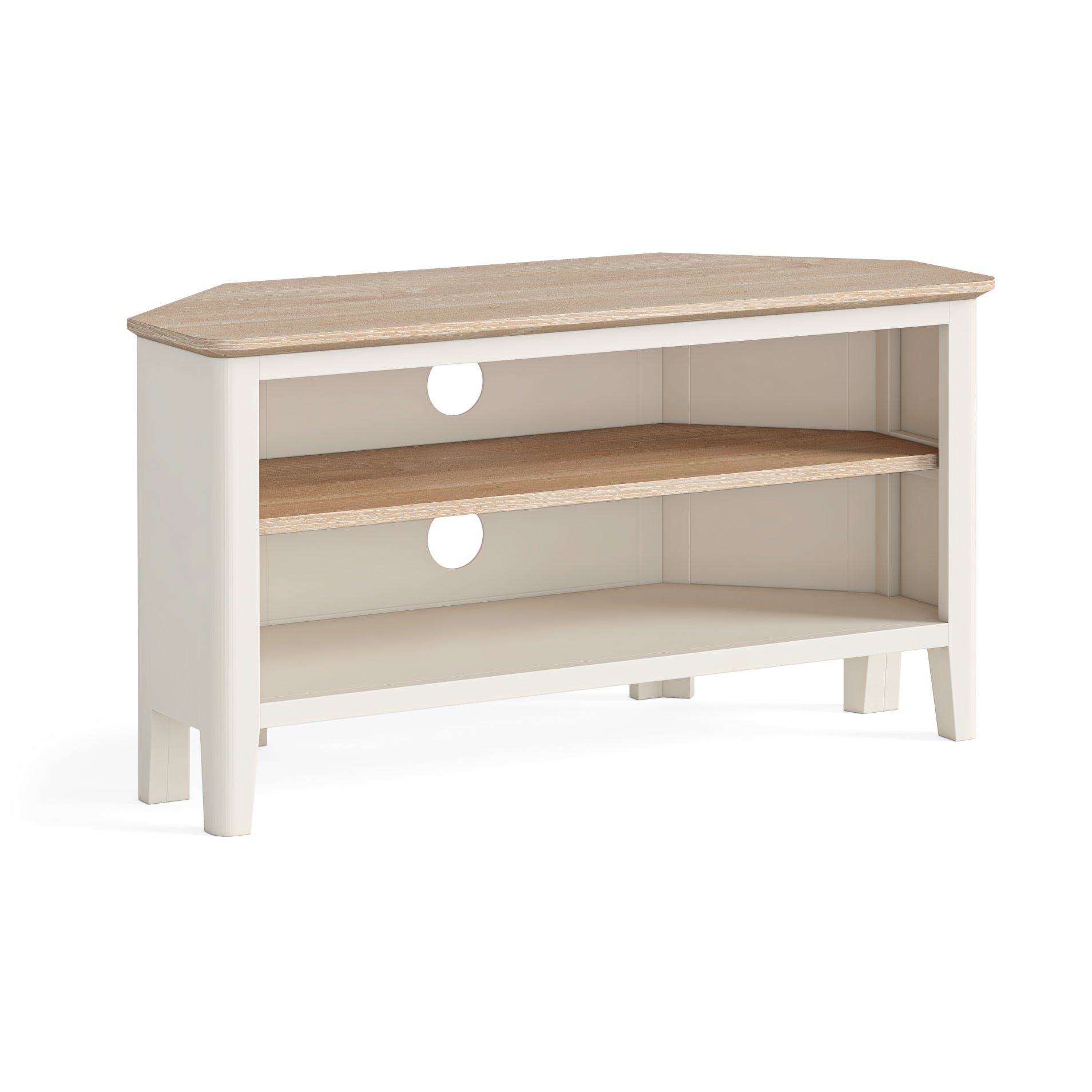Marlow Coconut Milk Corner TV Unit