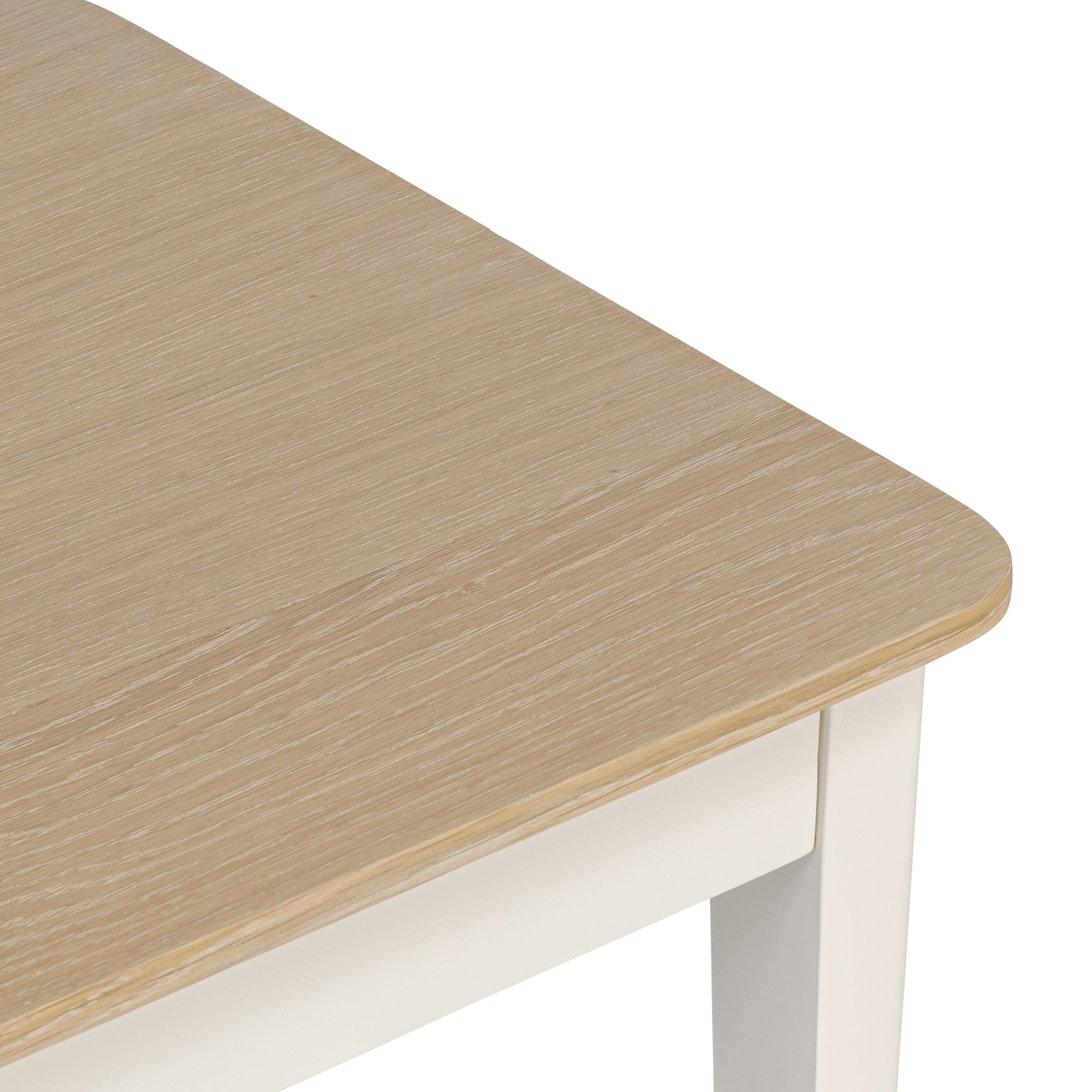 Marlow Coconut Milk Rectangular Extending Dining Table 150/200cm