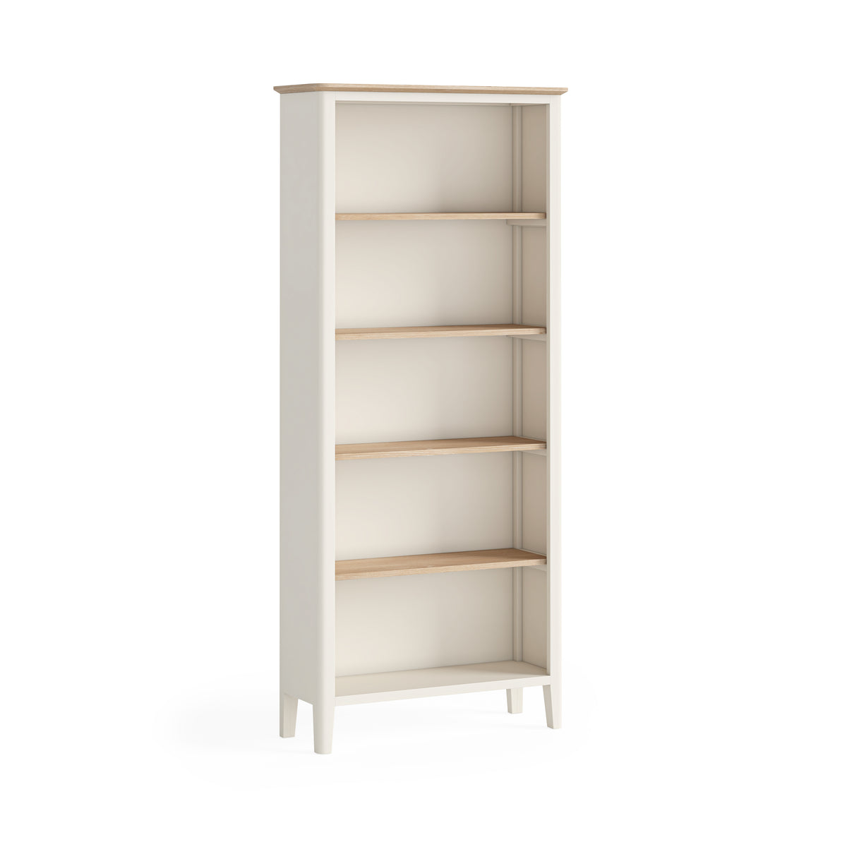 Marlow Coconut Milk Large Bookcase