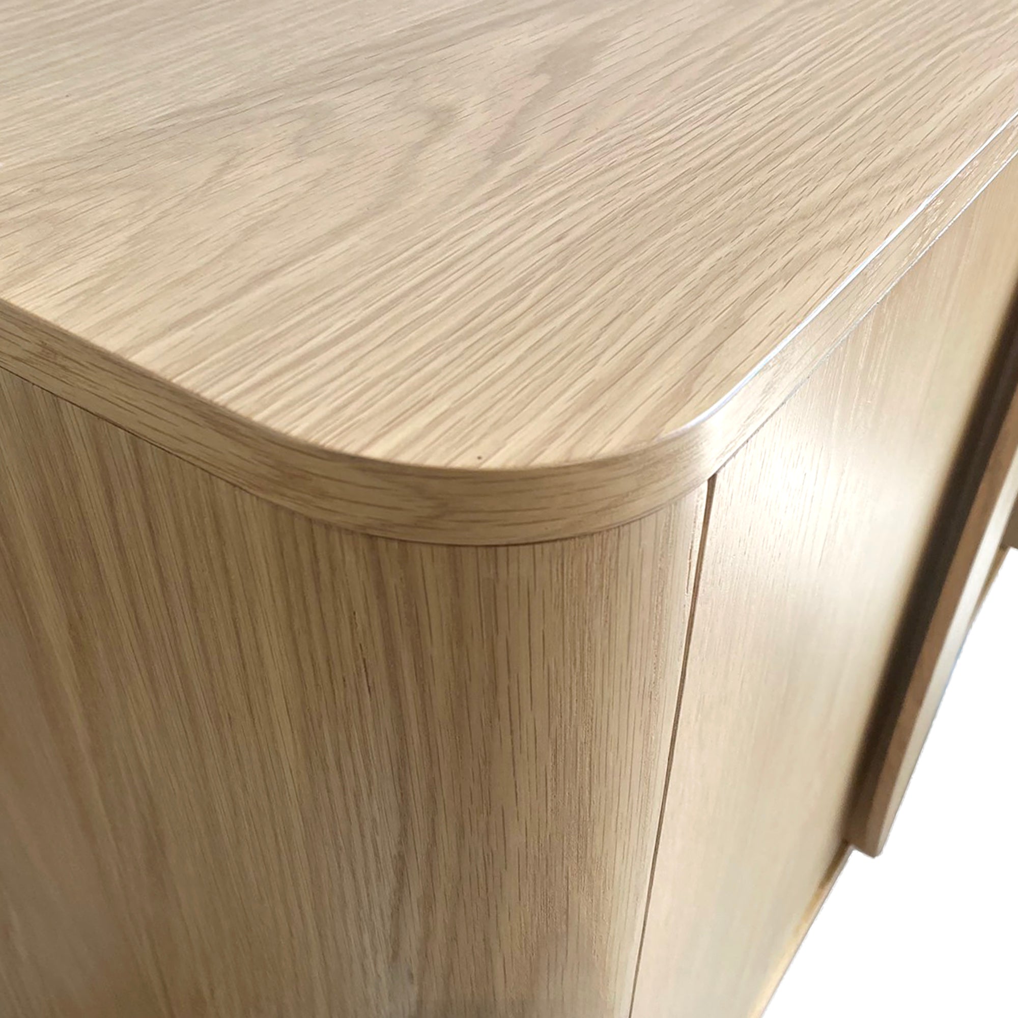 Hadley Light Oak Wood 180cm Large Media TV Unit